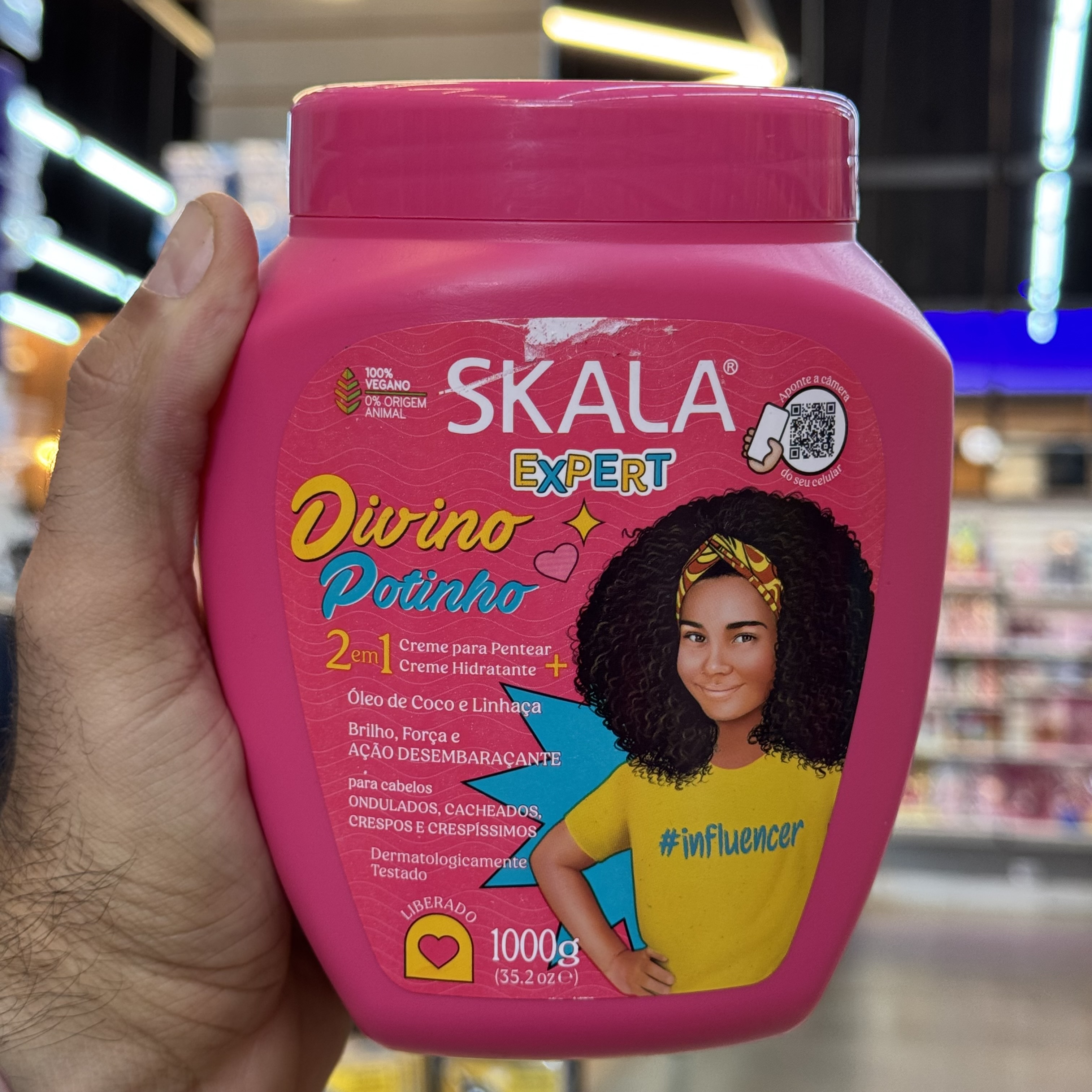 Creme Para Pentear Divino Potinho Skala 1Kg
