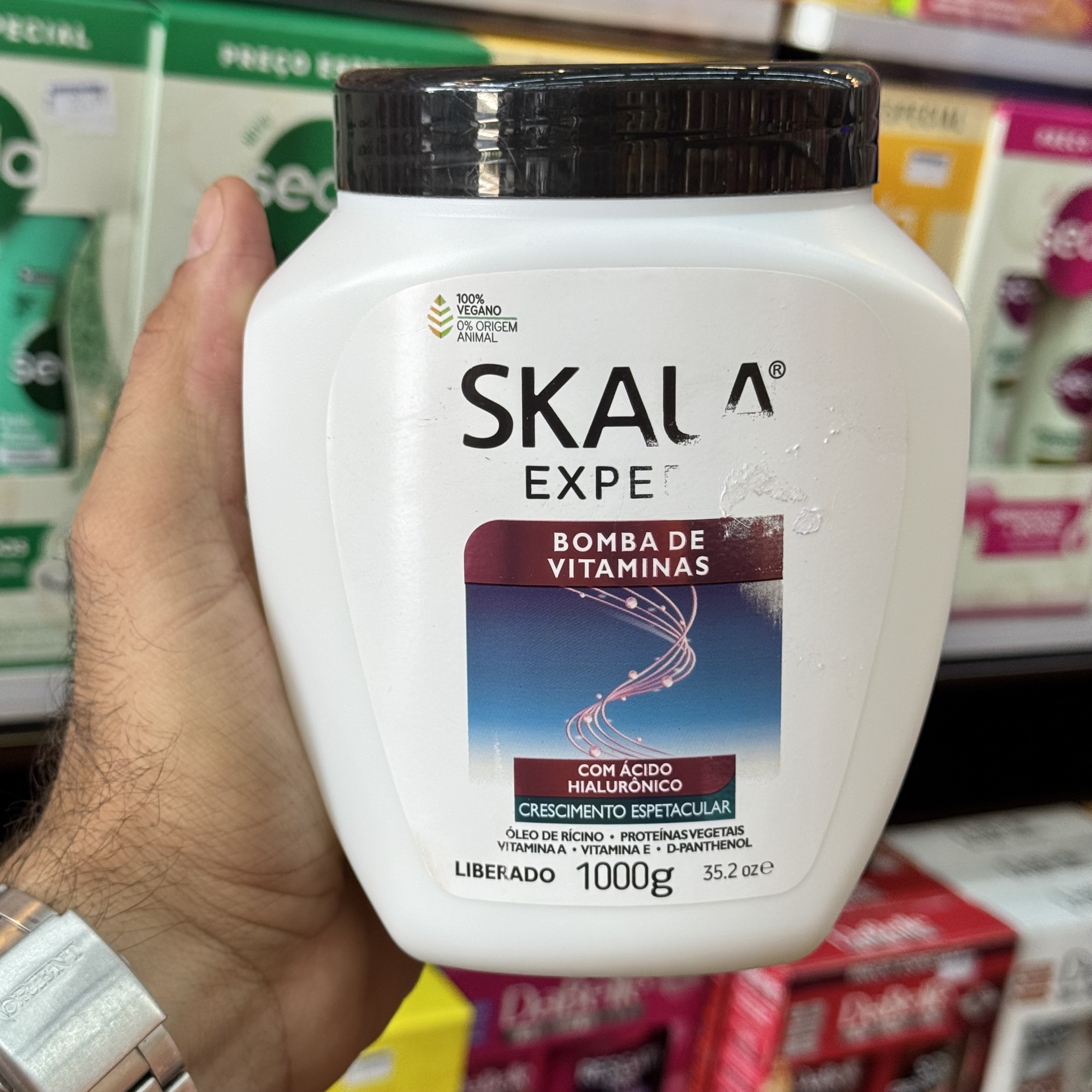 Creme Para Pentear Expert Bomba de Vitaminas Skala 1Kg
