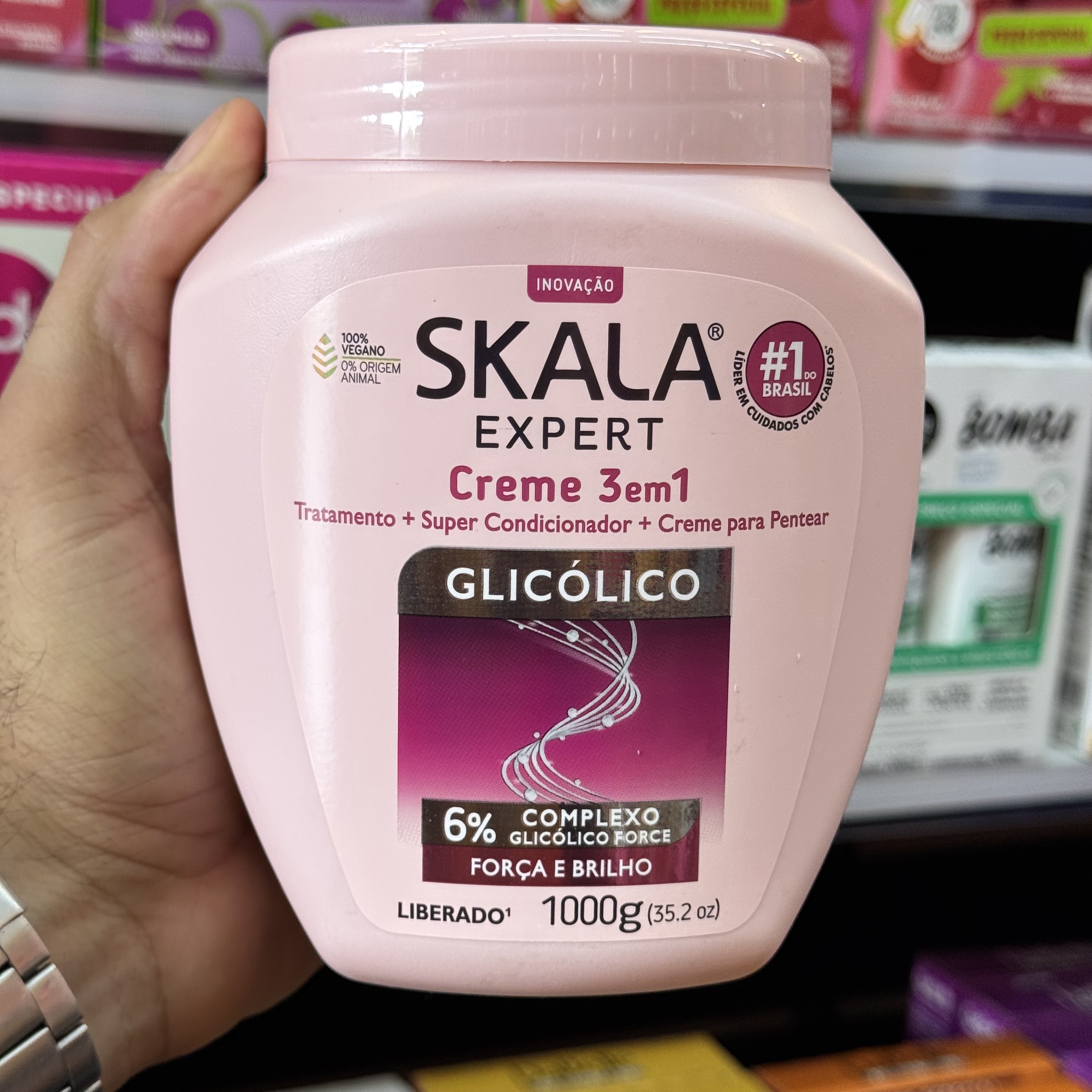 Creme Para Pentear Glicólico Skala 1Kg