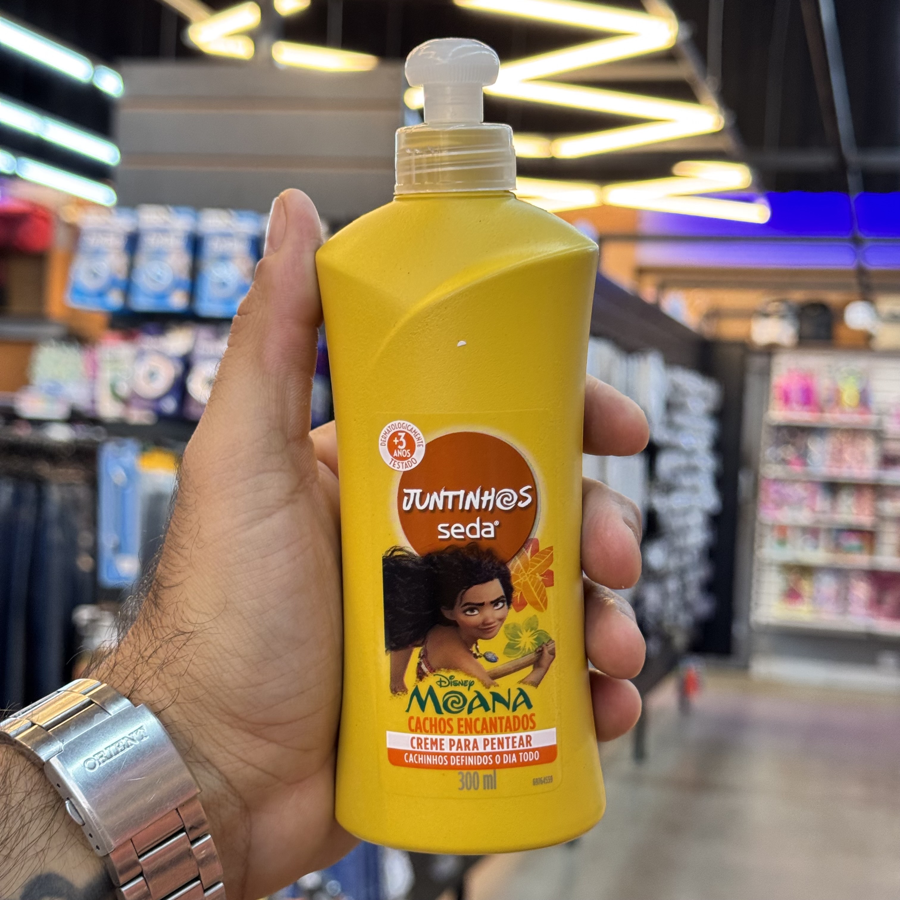 Creme Para Pentear Infantil Seda Moana 300ml