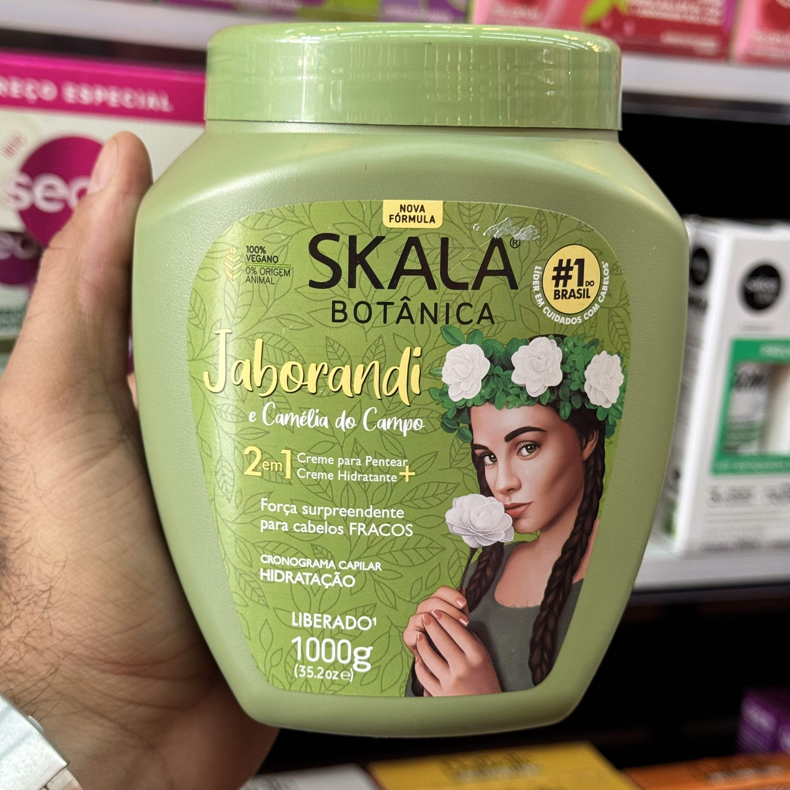 Creme Para Pentear Jaborandi Skala 1Kg