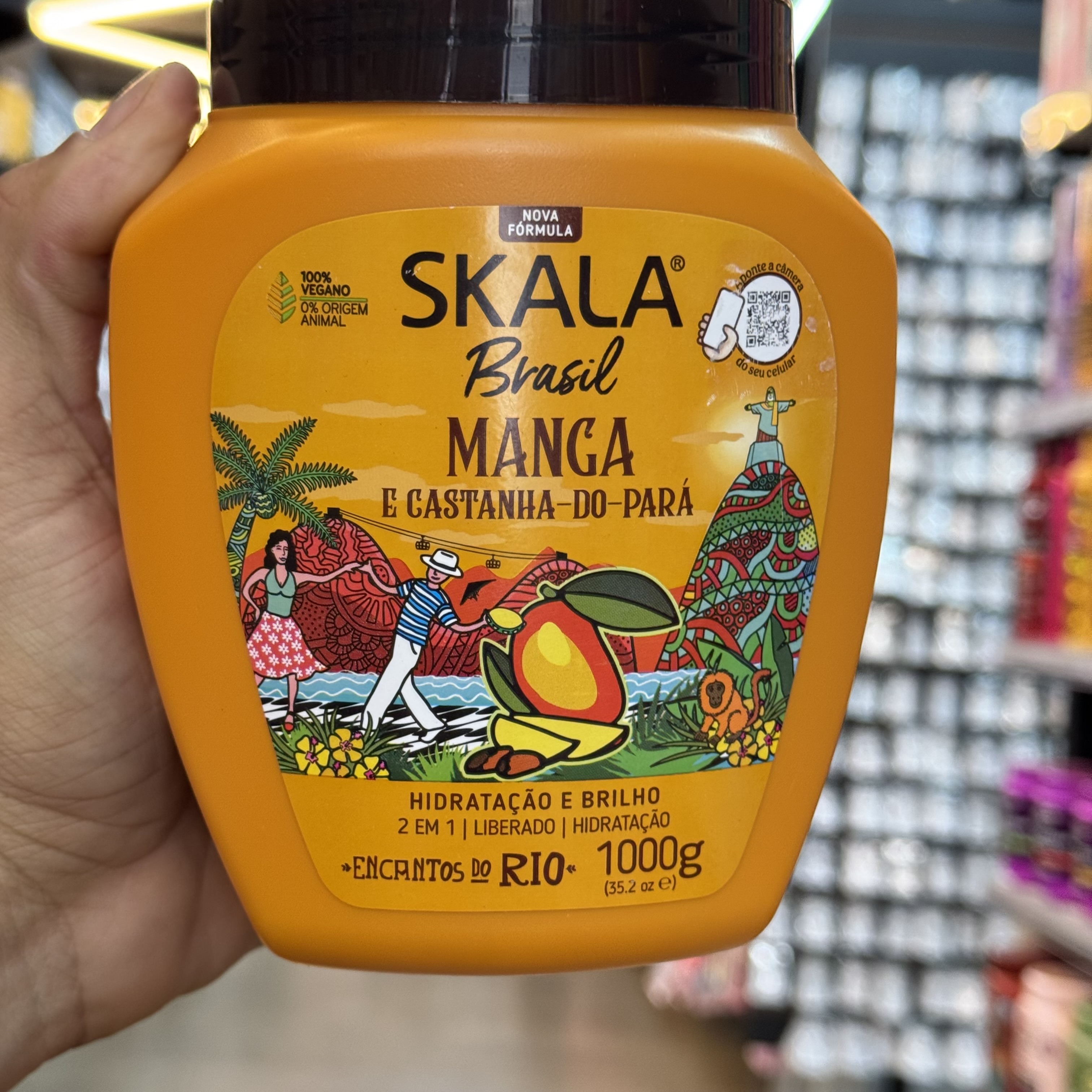 Creme Para Pentear Manga Skala 1Kg