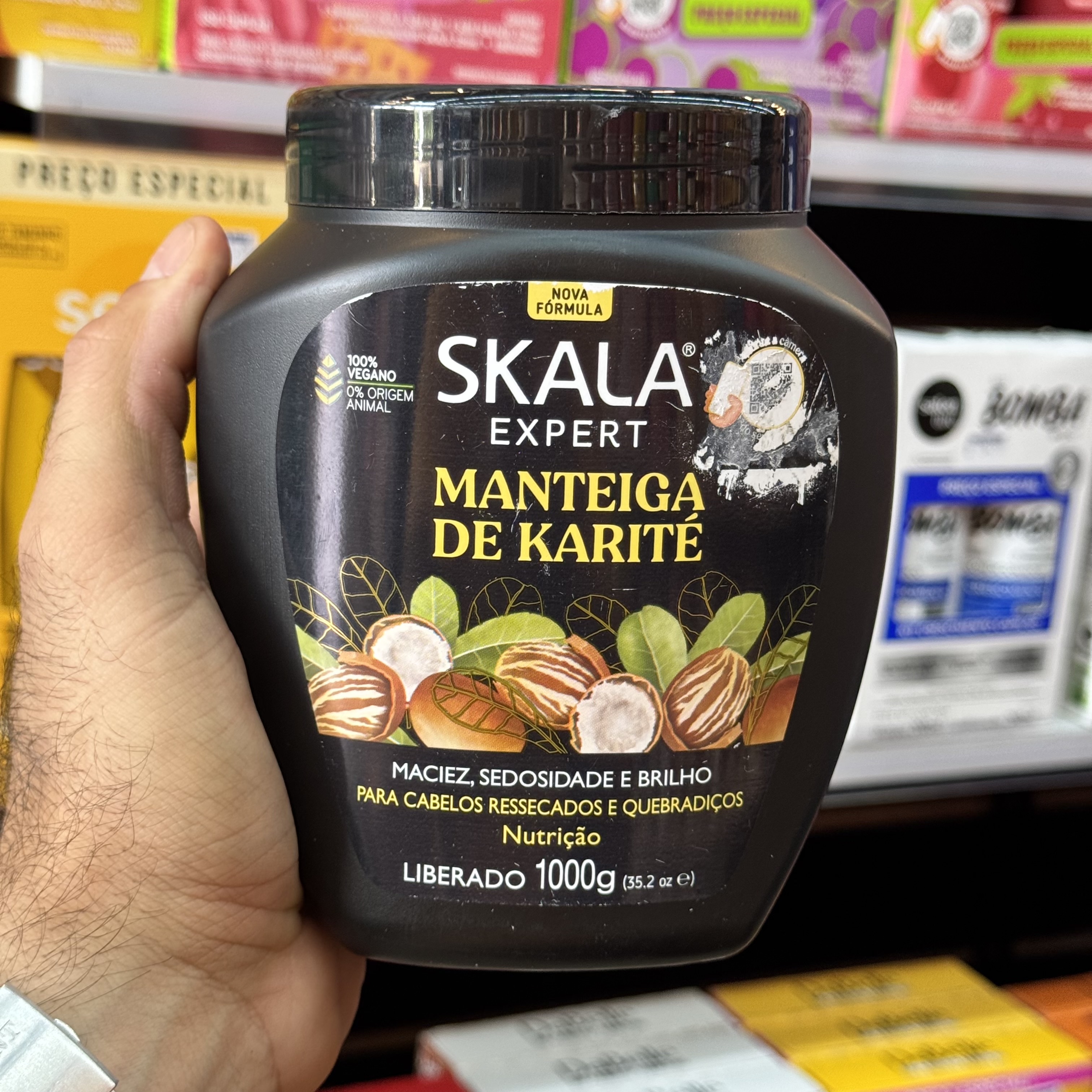 Creme Para Pentear Manteiga de Karité Skala 1Kg