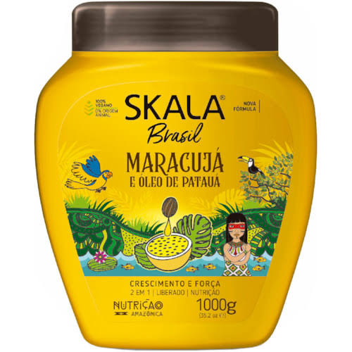 Creme Para Pentear Maracujá Skala Brasil 1Kg