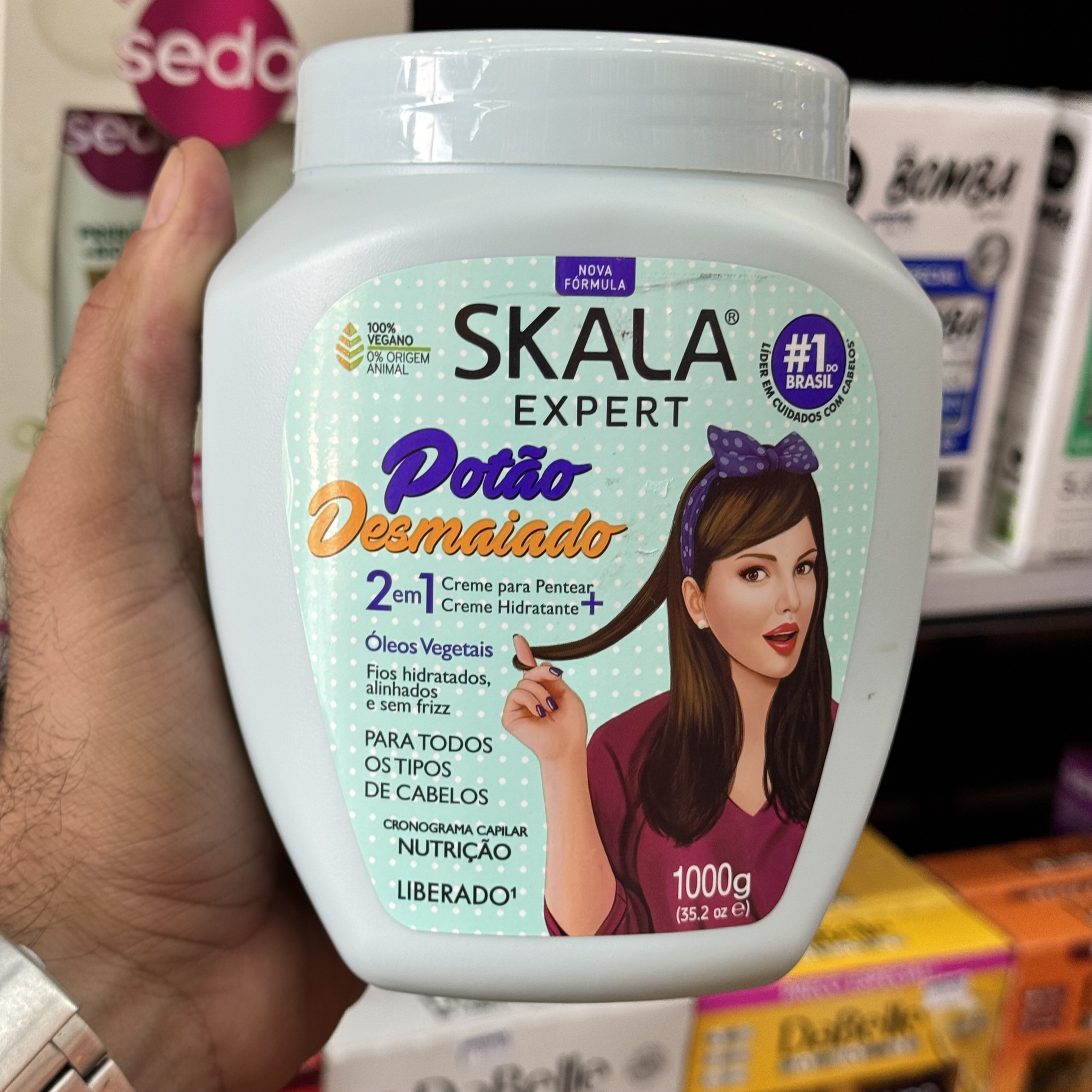 Creme Para Pentear Potâo Desmaiado Skala 1Kg