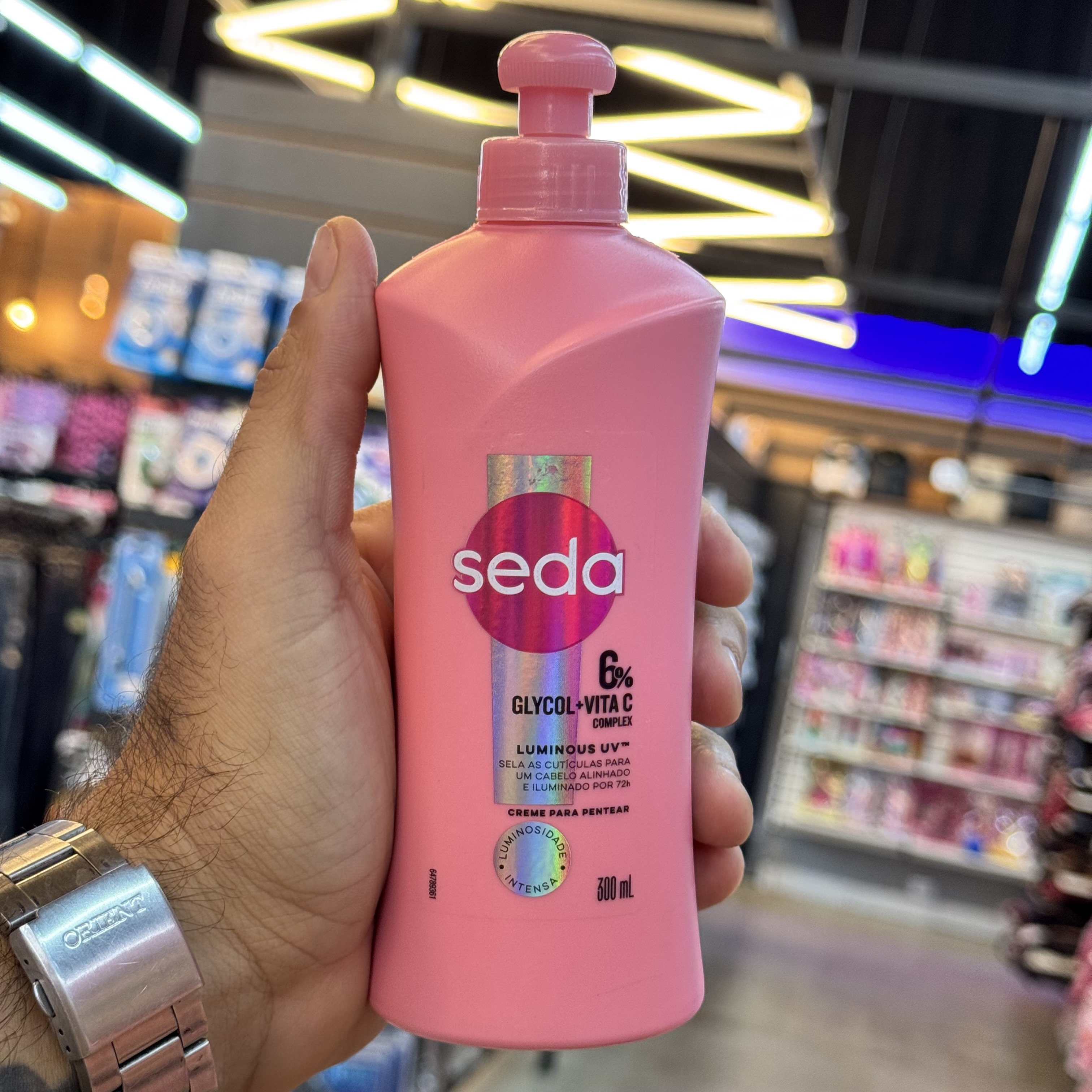 Creme Para Pentear Seda Glycol + Vita C
