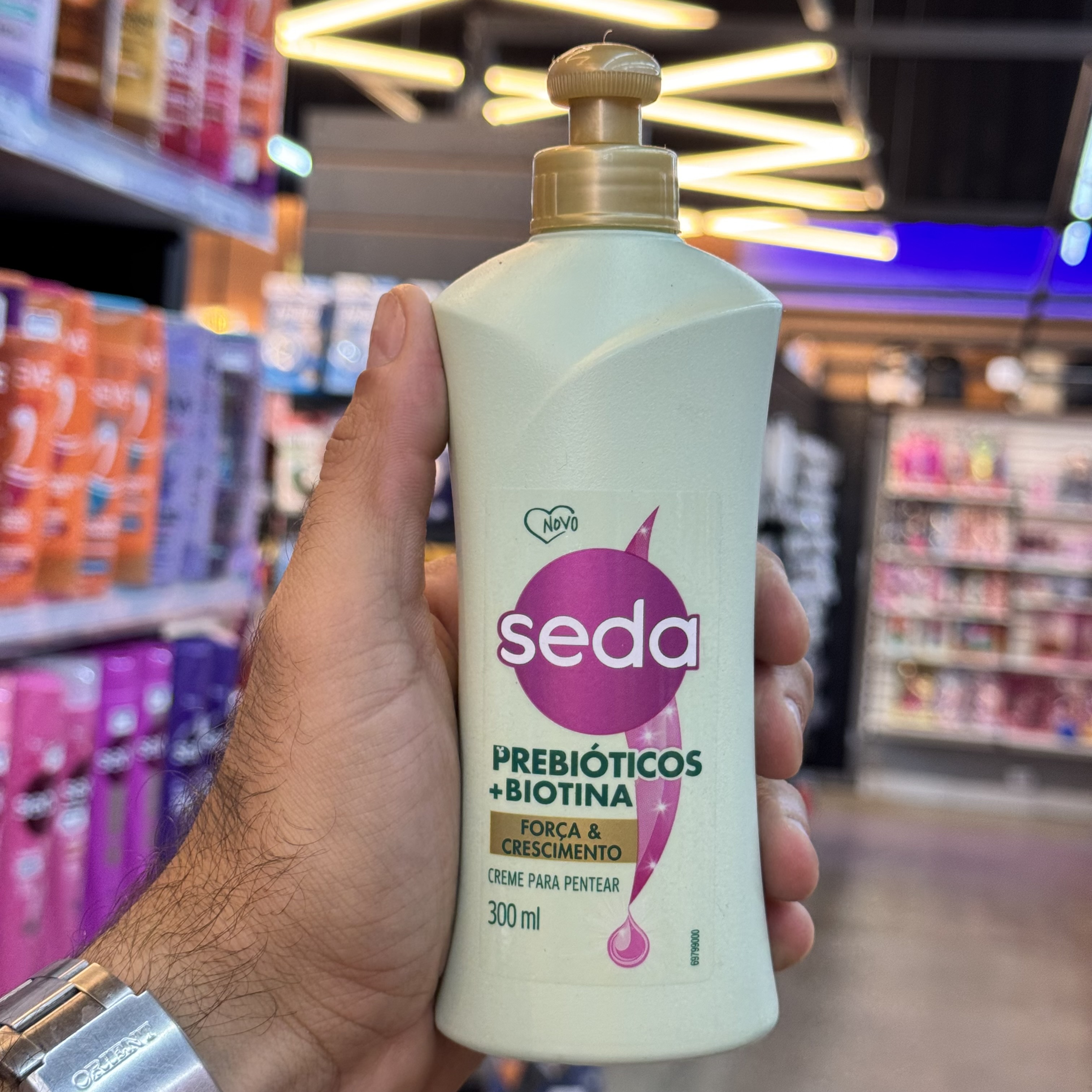 Creme Para Pentear Seda Probióticos + Biotina