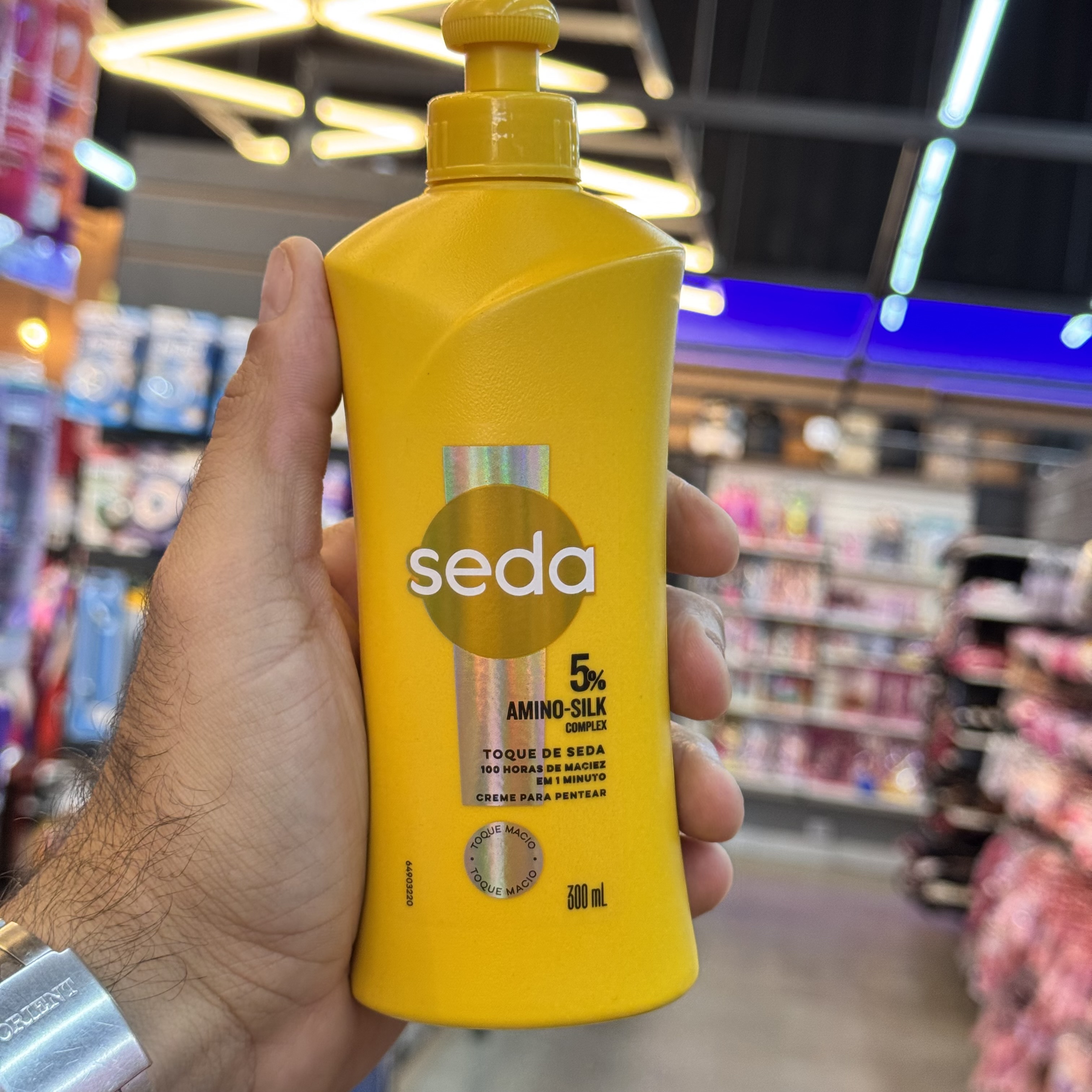 Creme Para Pentear Seda Toque de seda Amino-Silk 300ml