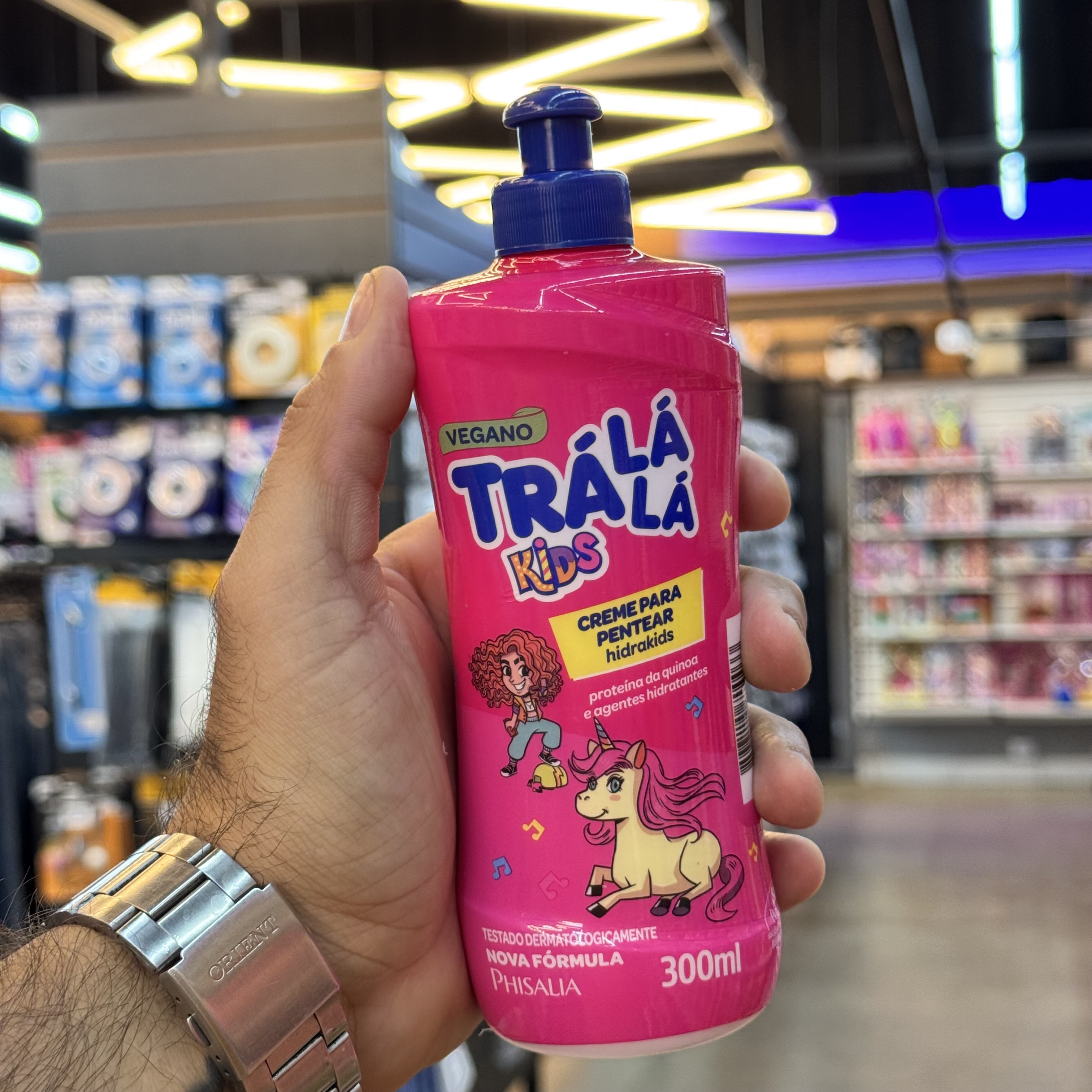 Creme Para Pentear Trá lá lá Kids Hidrakids 300ml