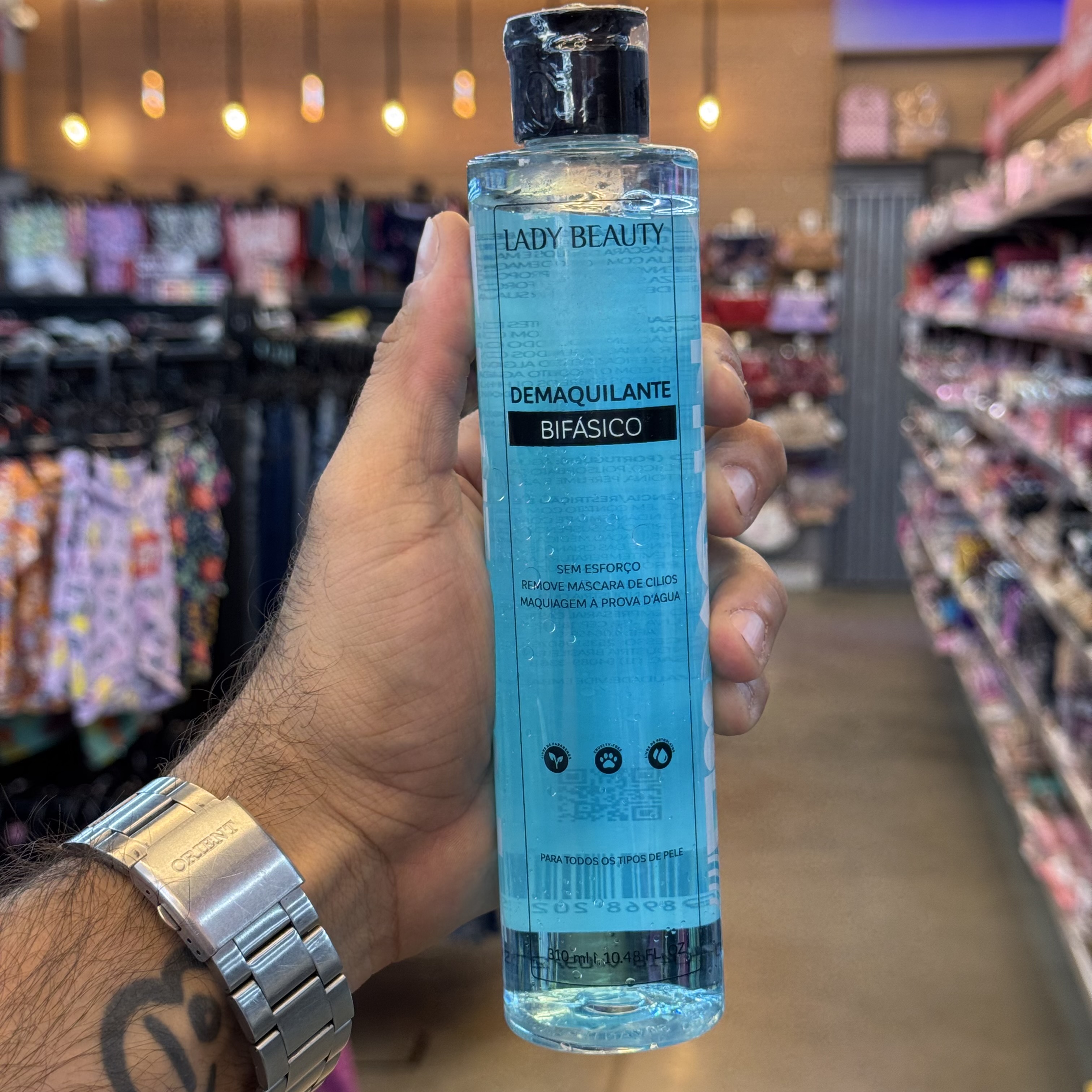 Demaquilante Bifásico Lady Beauty 310ml