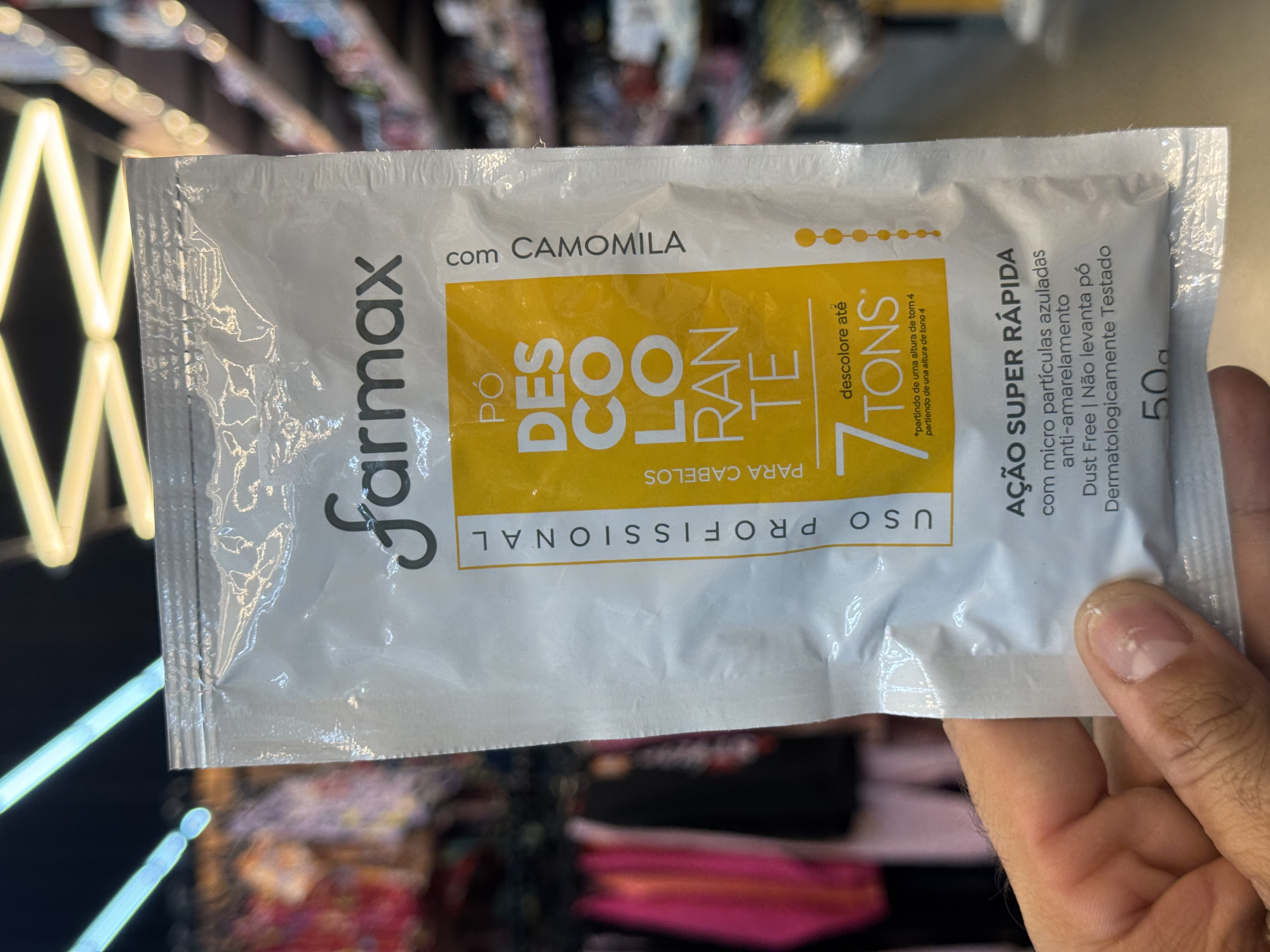 DESCOLORANTE FARMAX CAMOMILA 50G 