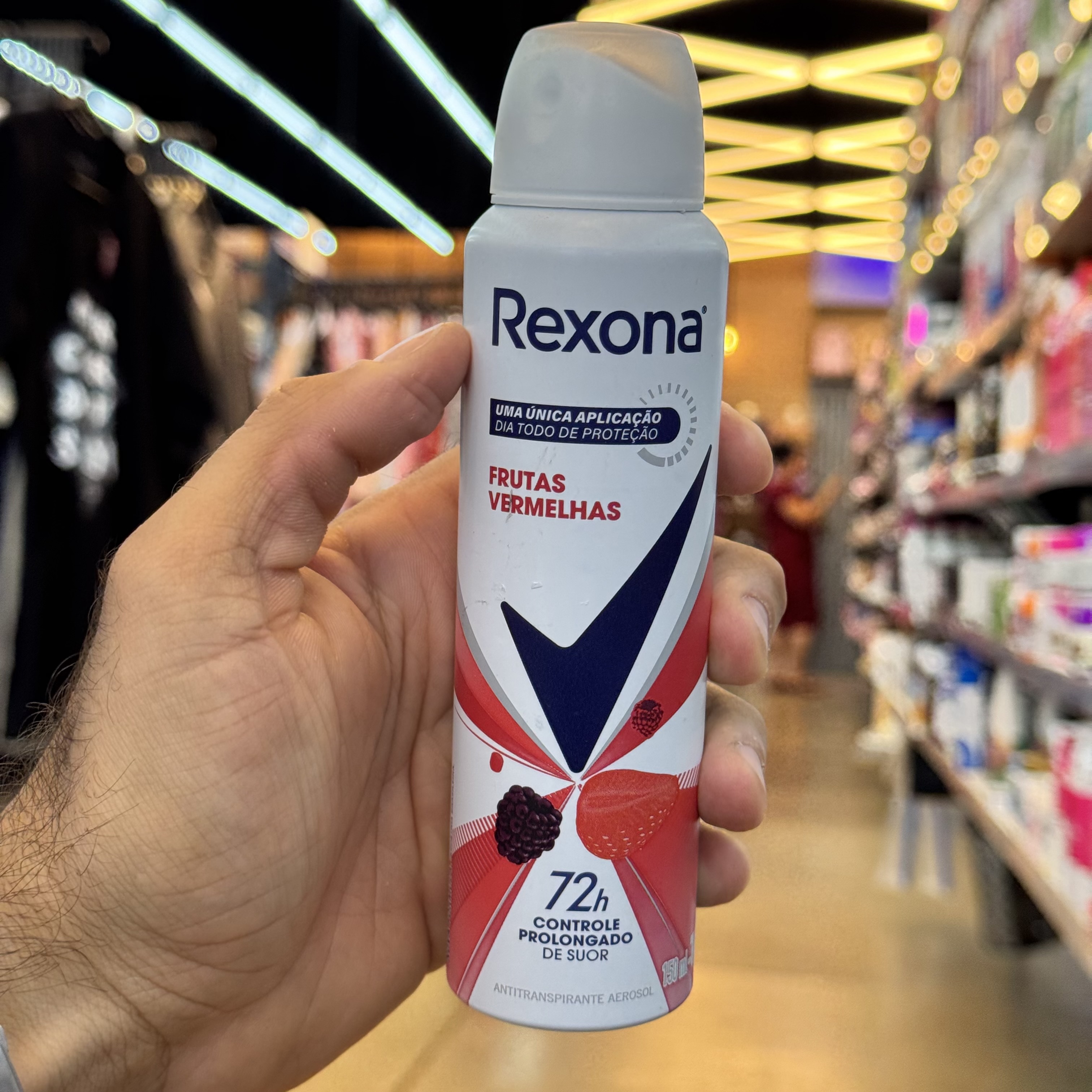DESODORANTE AEROSOL REXONA FEMININO FRUTAS VERMELHAS 1X90GR