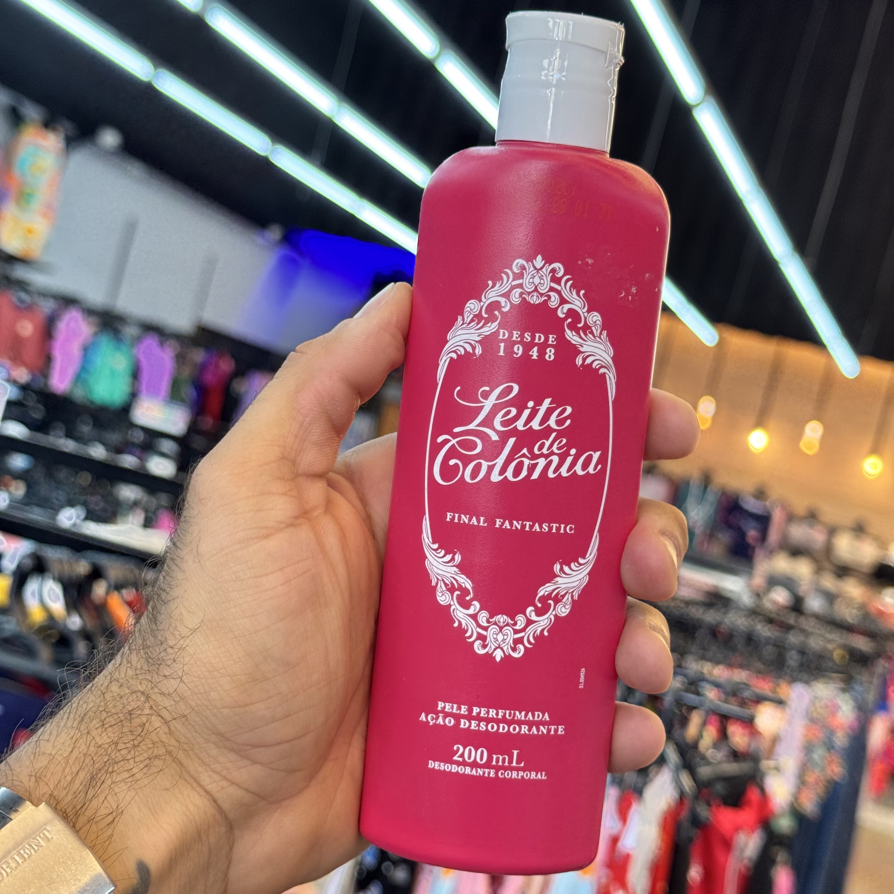 Desodorante Corporal Leite de Colônia Final Fantastic 200ml