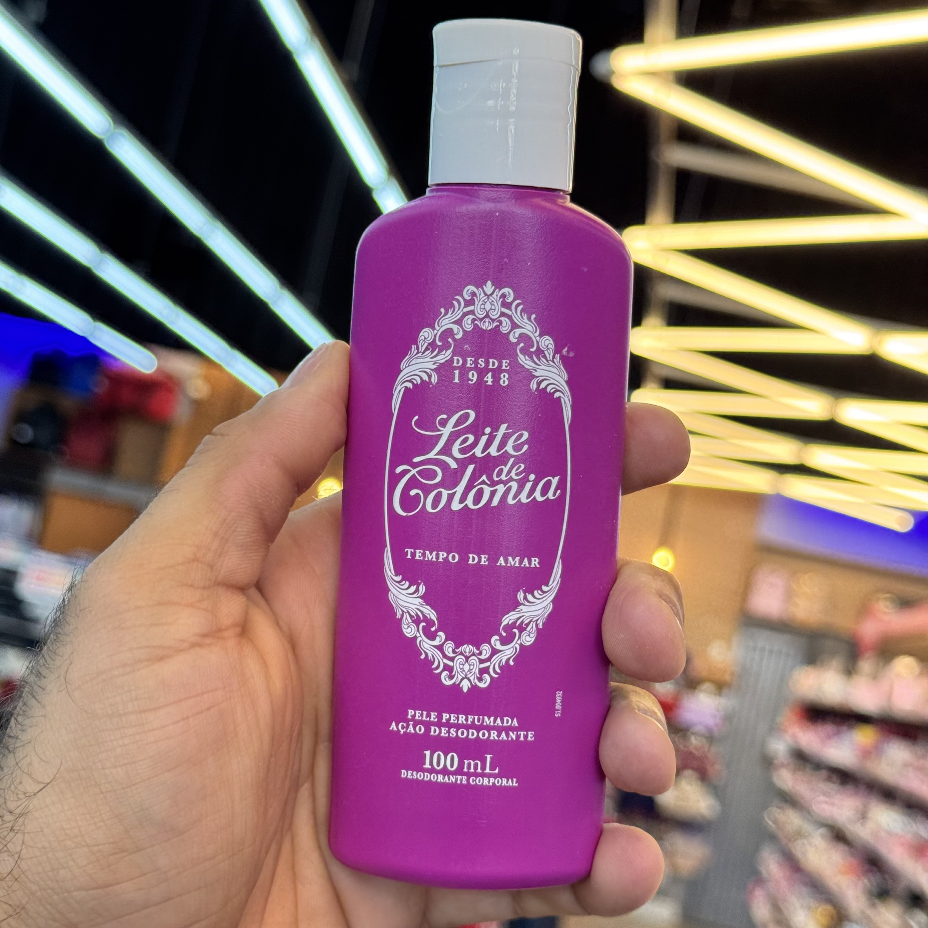 Desodorante Corporal Leite de Colônia Tempo de Amar 100ml