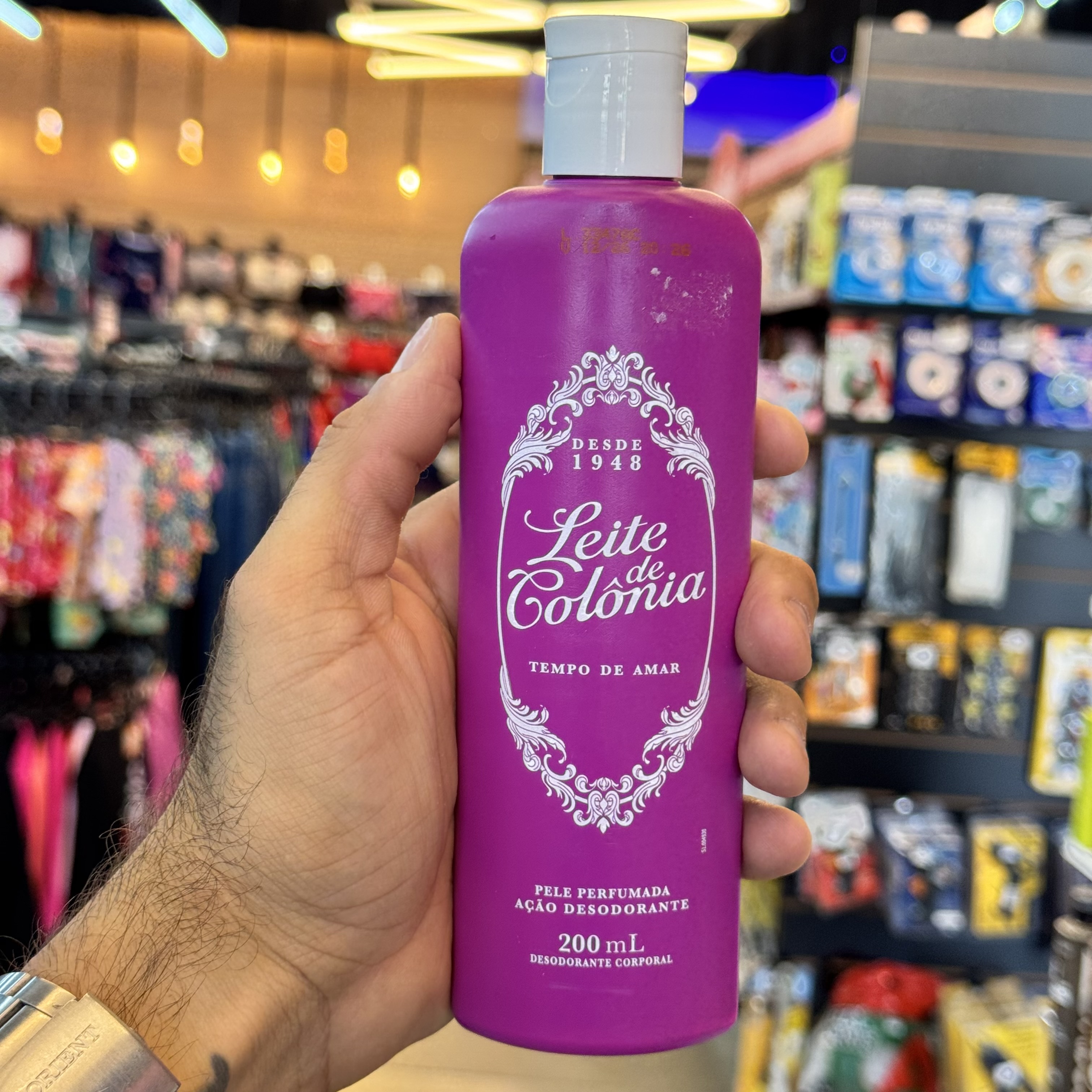 Desodorante Corporal Leite de Colônia Tempo de Amar 200ml