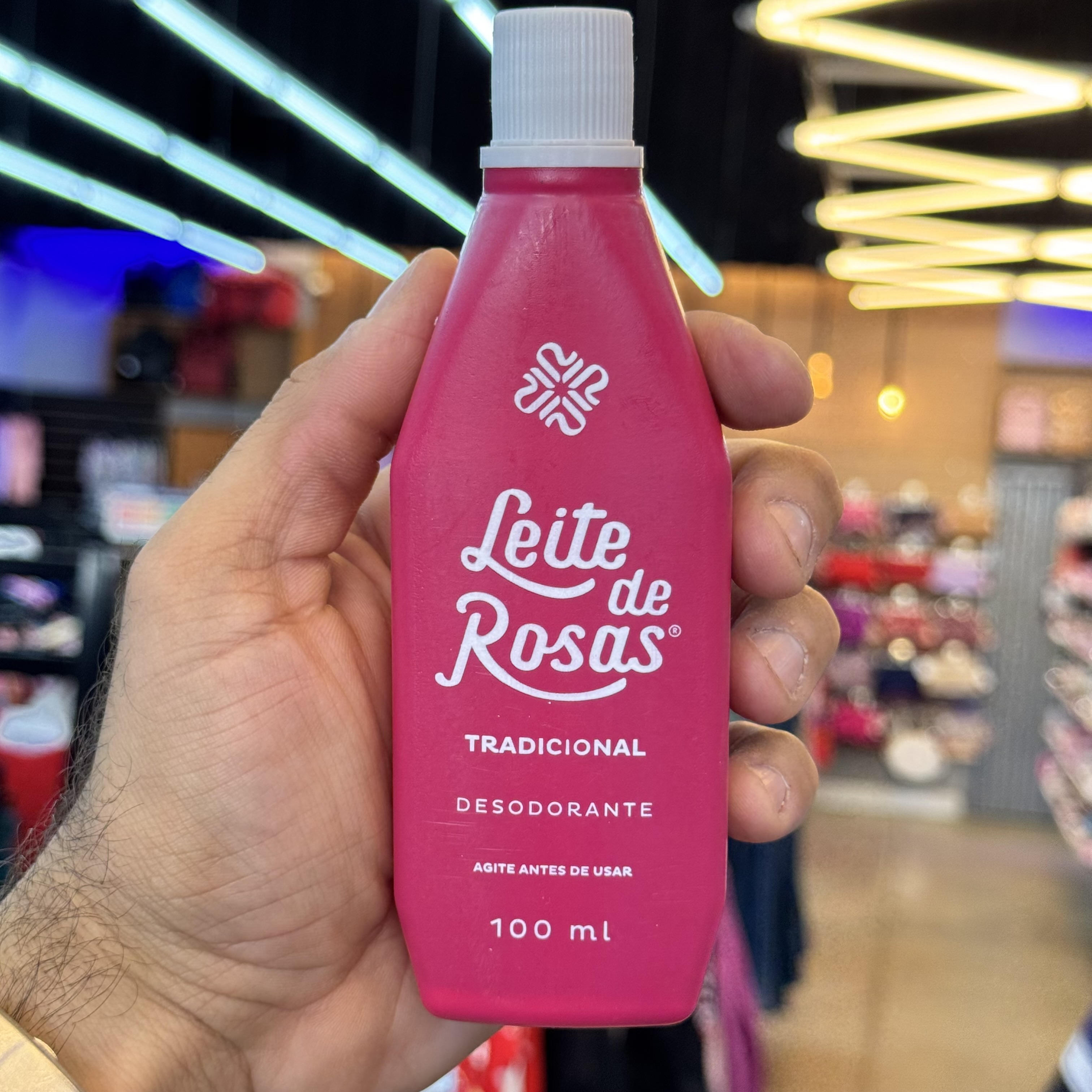 Desodorante Corporal Leite de Rosas Tradicional 100ml