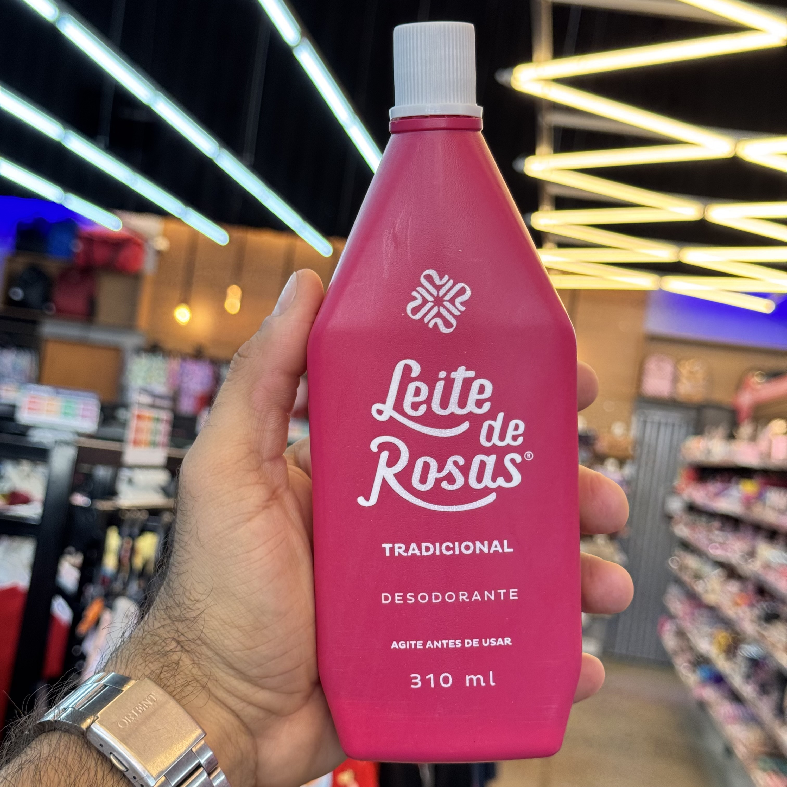 Desodorante Corporal Leite de Rosas Tradicional 310ml