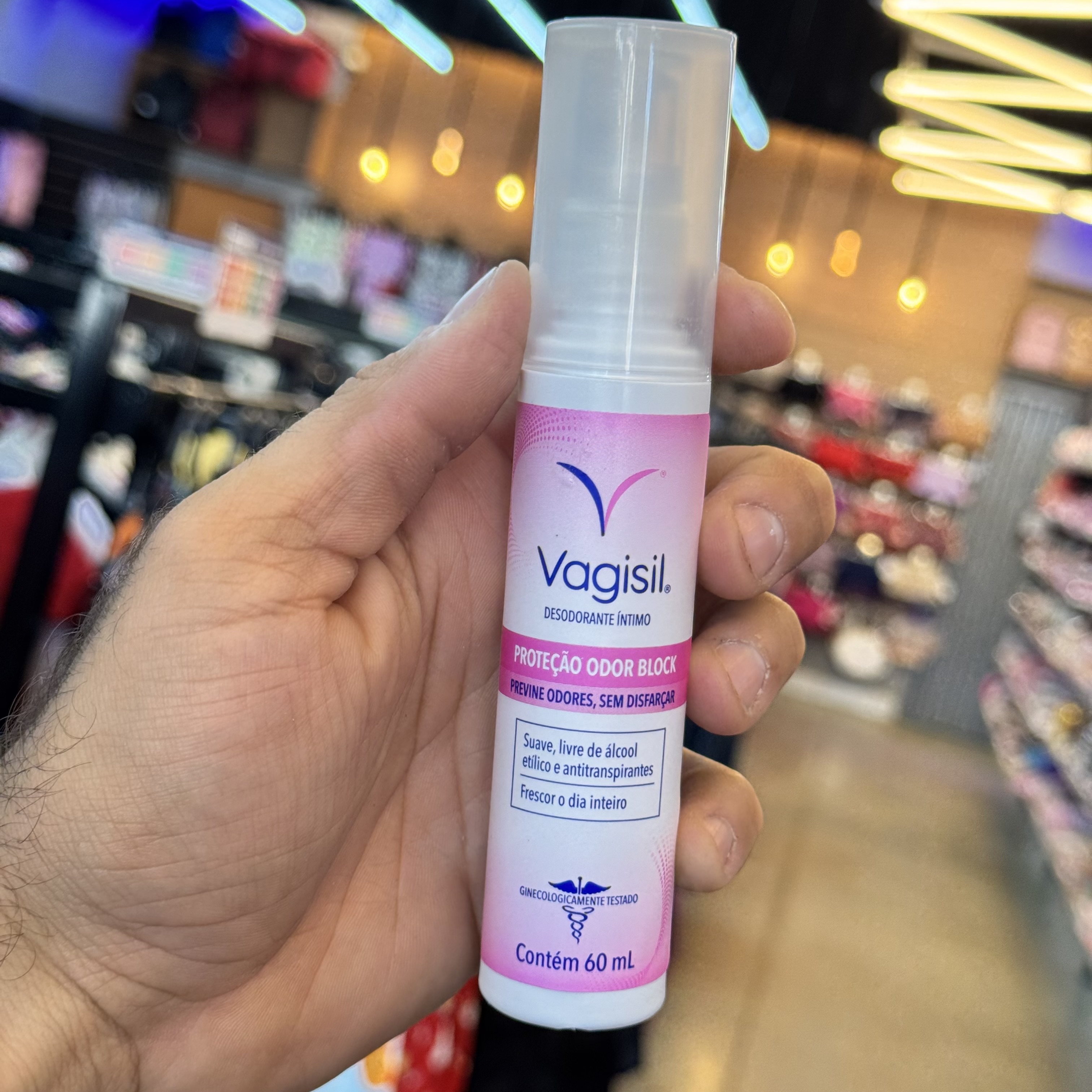 Desodorante Íntimo Vagisil Proteção Odor Block 60ml