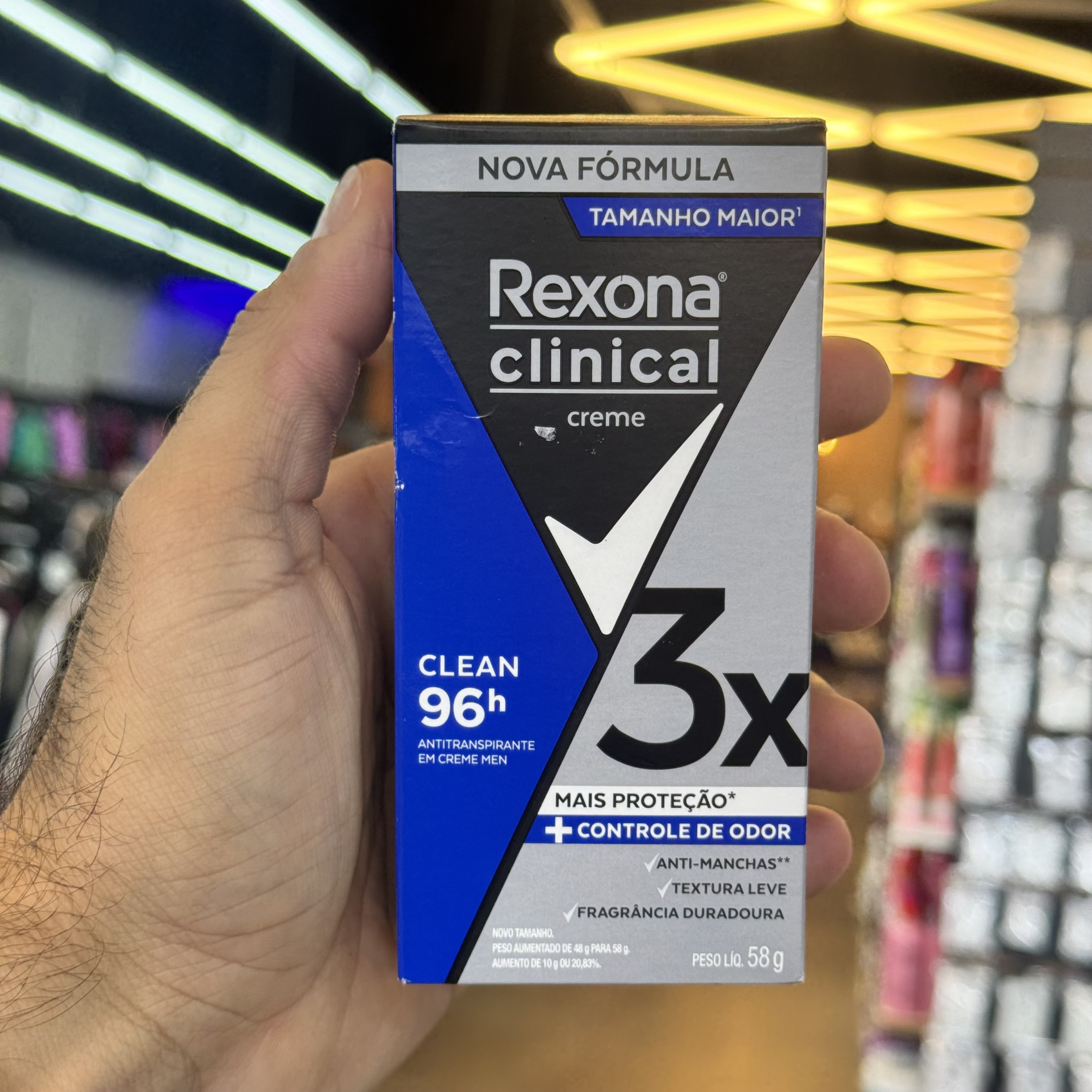 DESODORANTE STICK REXONA CLINICAL MEN CLEAN 
