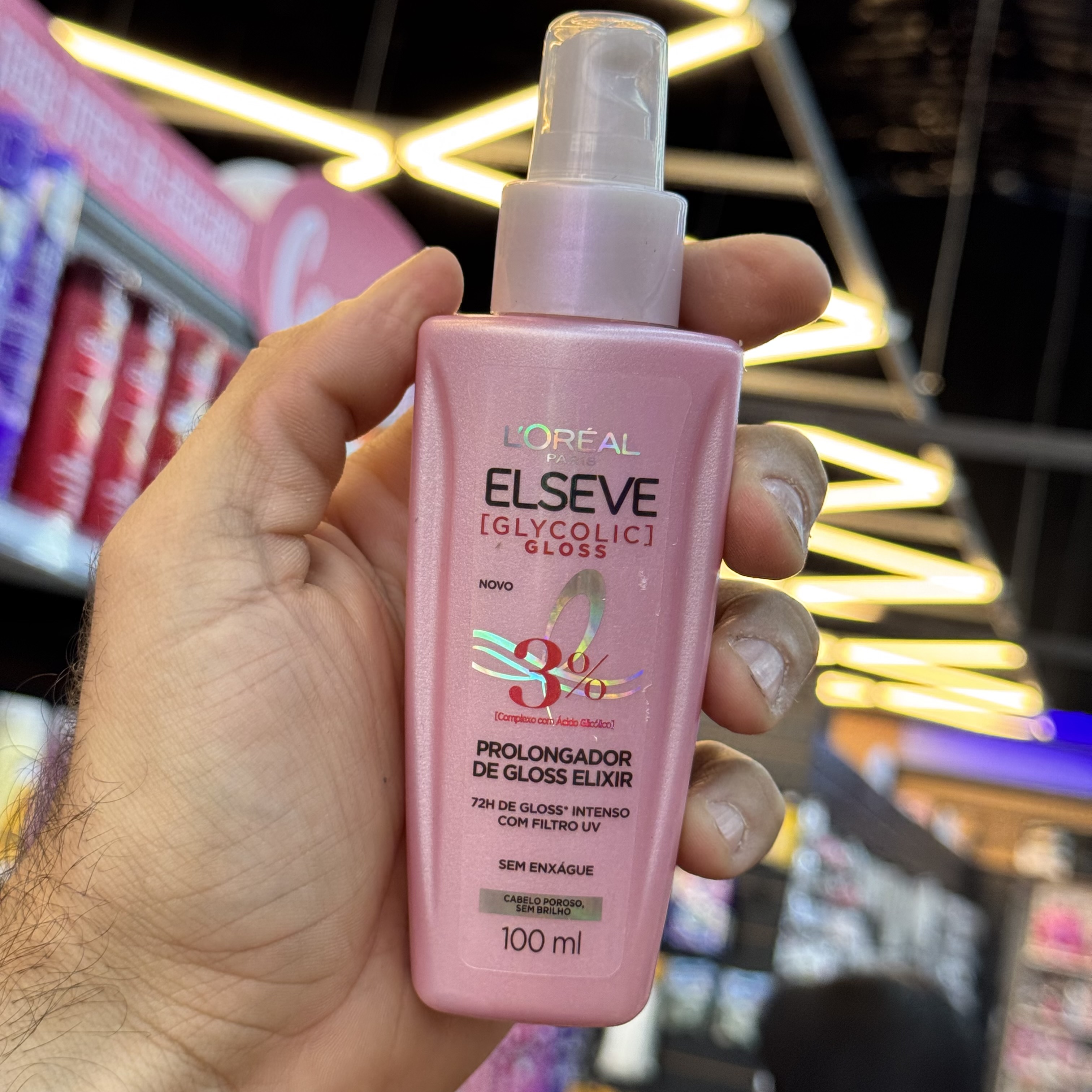 Elixir Capilar Elseve L´Oreal Paris Glycolic Gloss 100ml