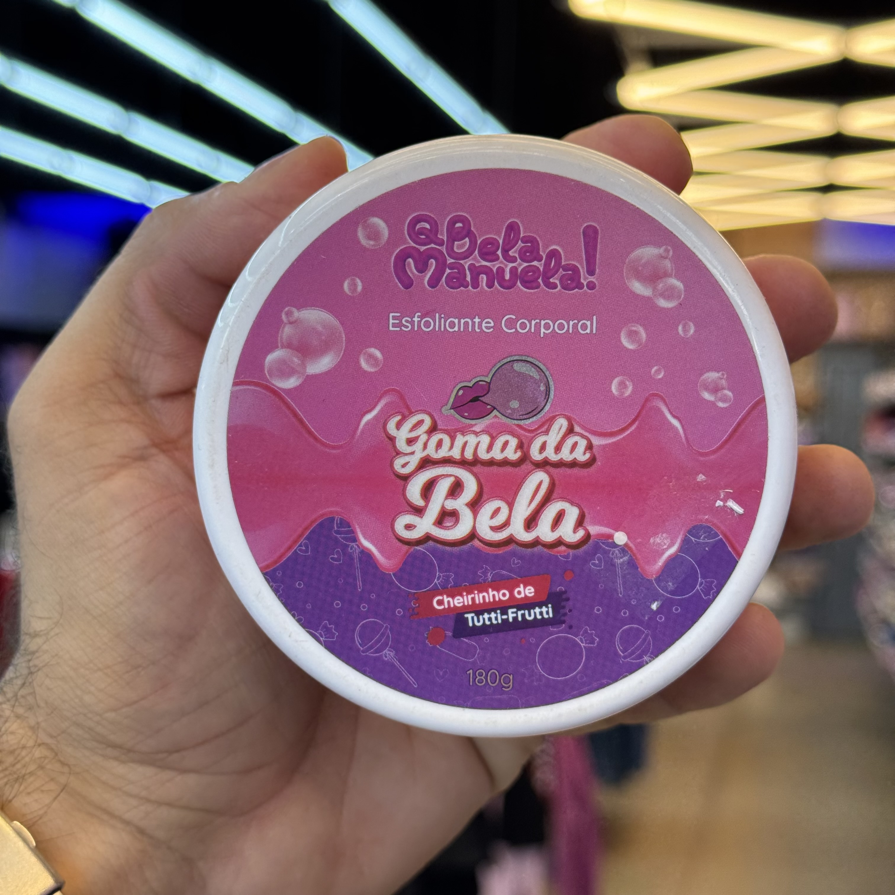 Esfoliante Corporal Bela Manuela Goma de Bela 180g