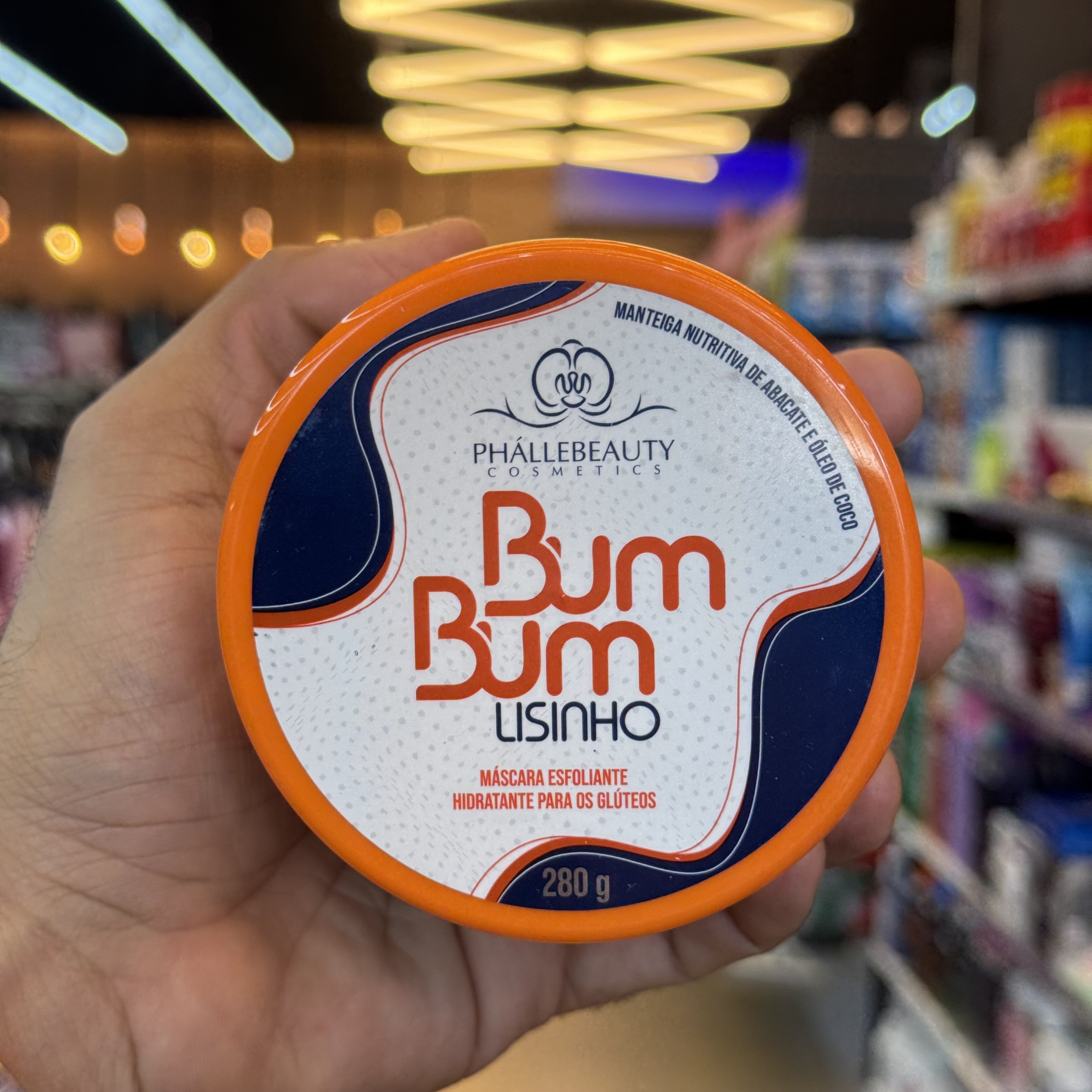 Esfoliante Corporal Bum Bum Lisinho Phallebeauty 280g