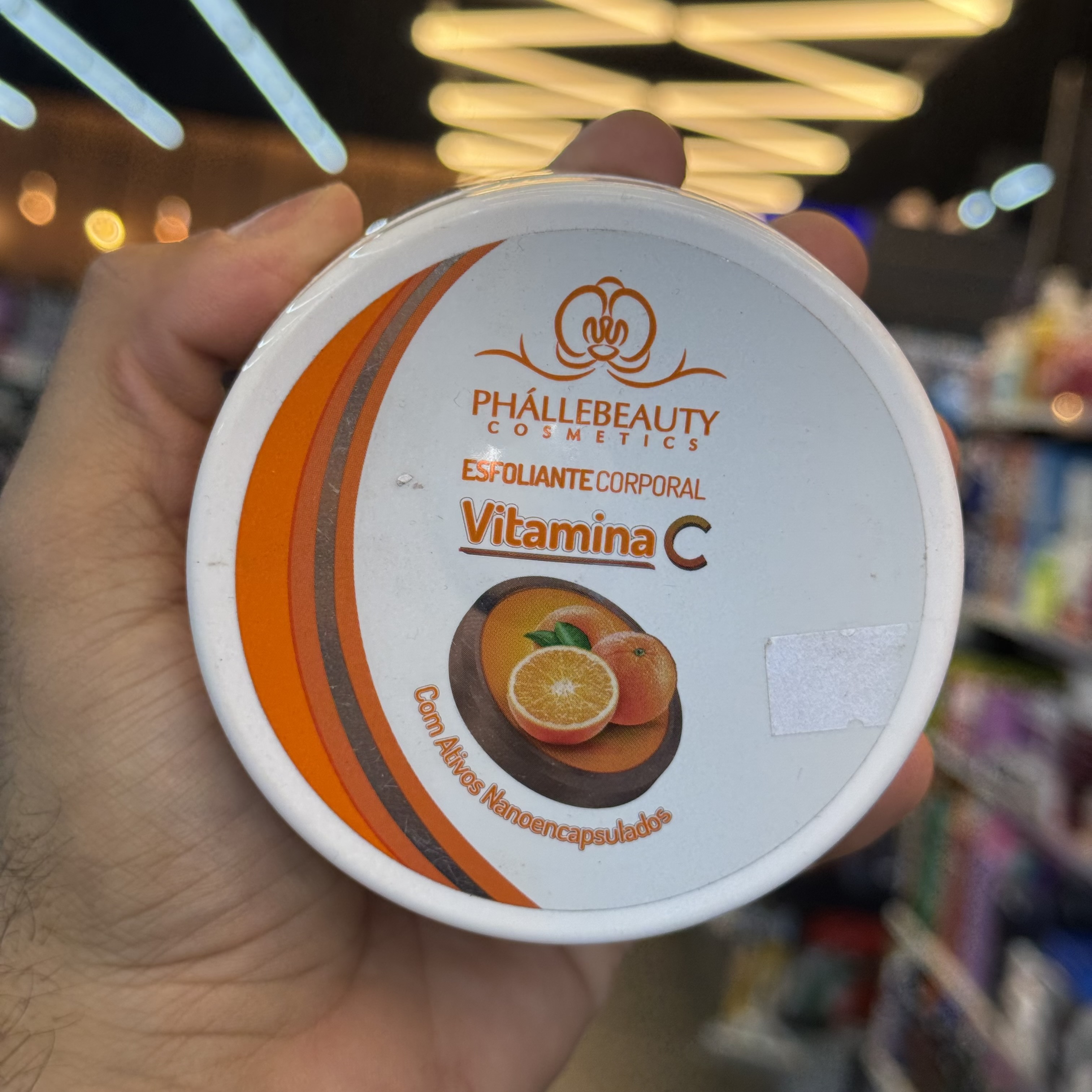 Esfoliante Corporal Phállebeauty Vitamina C 280g