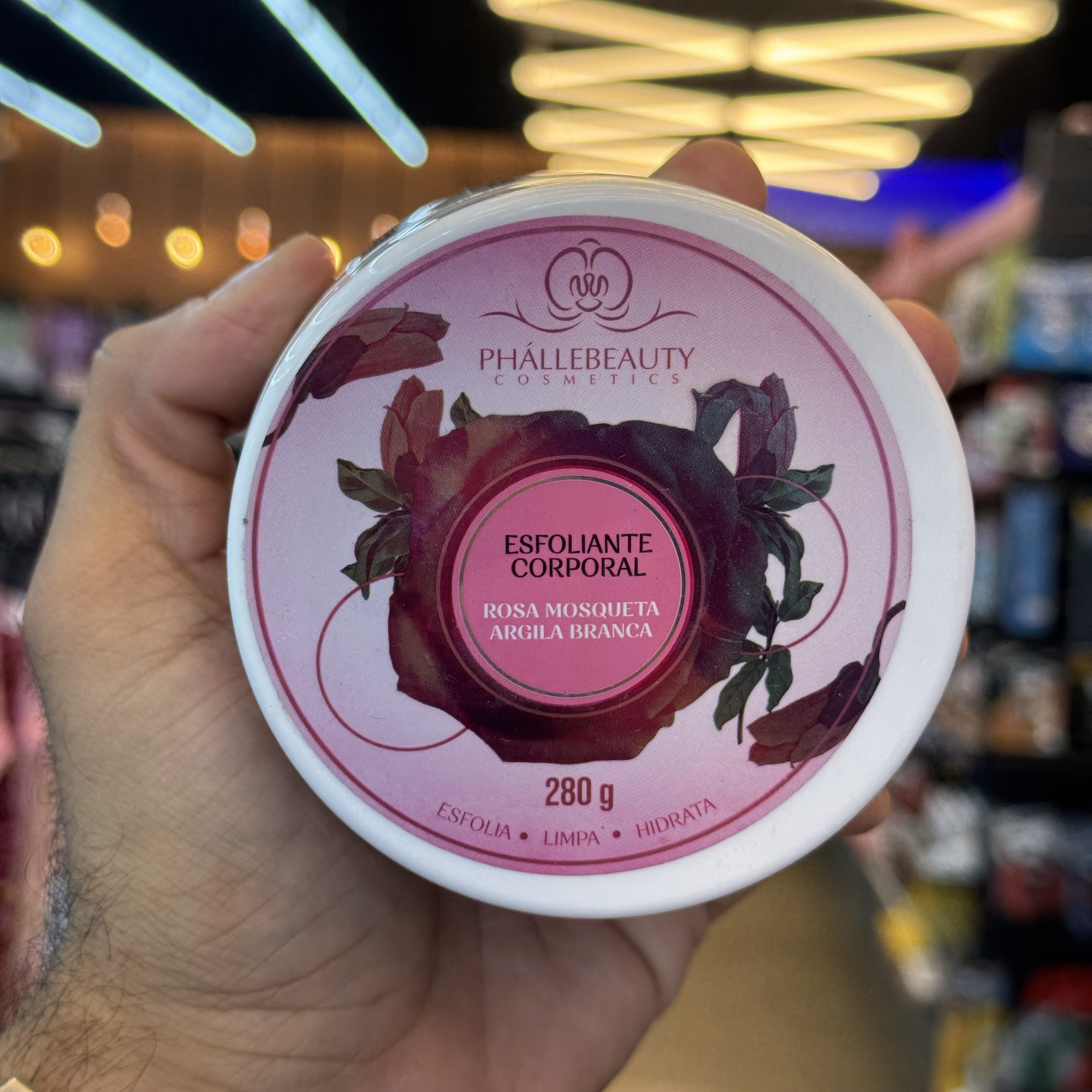 Esfoliante Corporal Rosa Mosqueta PhalleBeauty PH0598