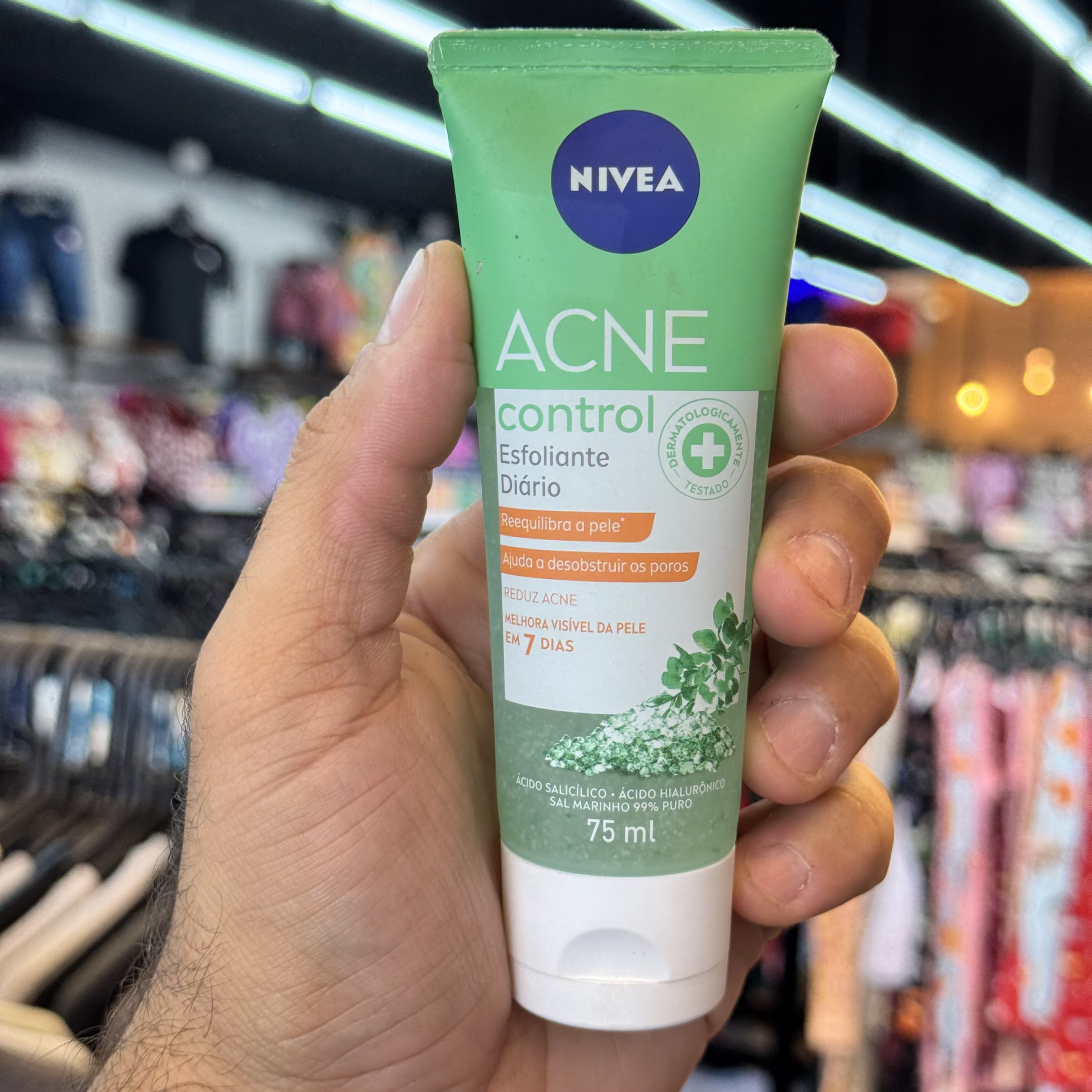 Esfoliante facial Nivea Acne Control 75ml