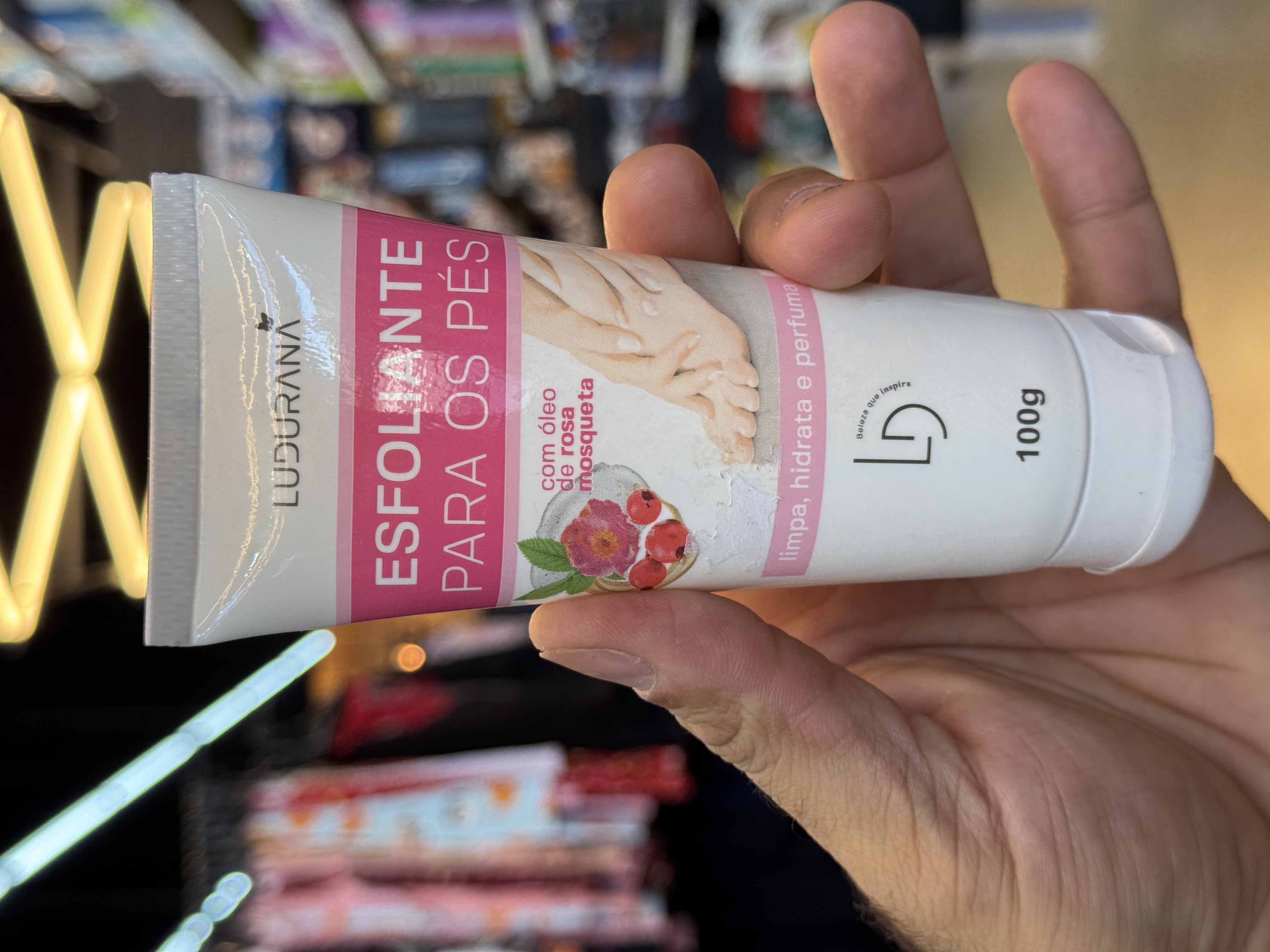 Esfoliante para os Pés Ludurana