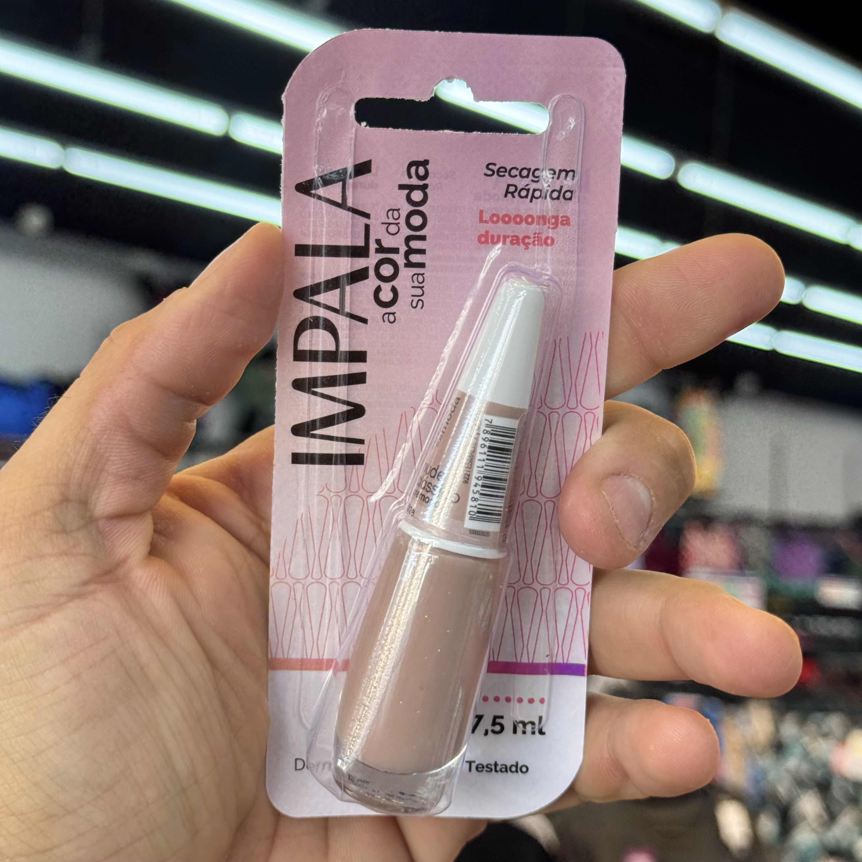 Esmalte Impala Nude Clássico Cremoso 7,5ml