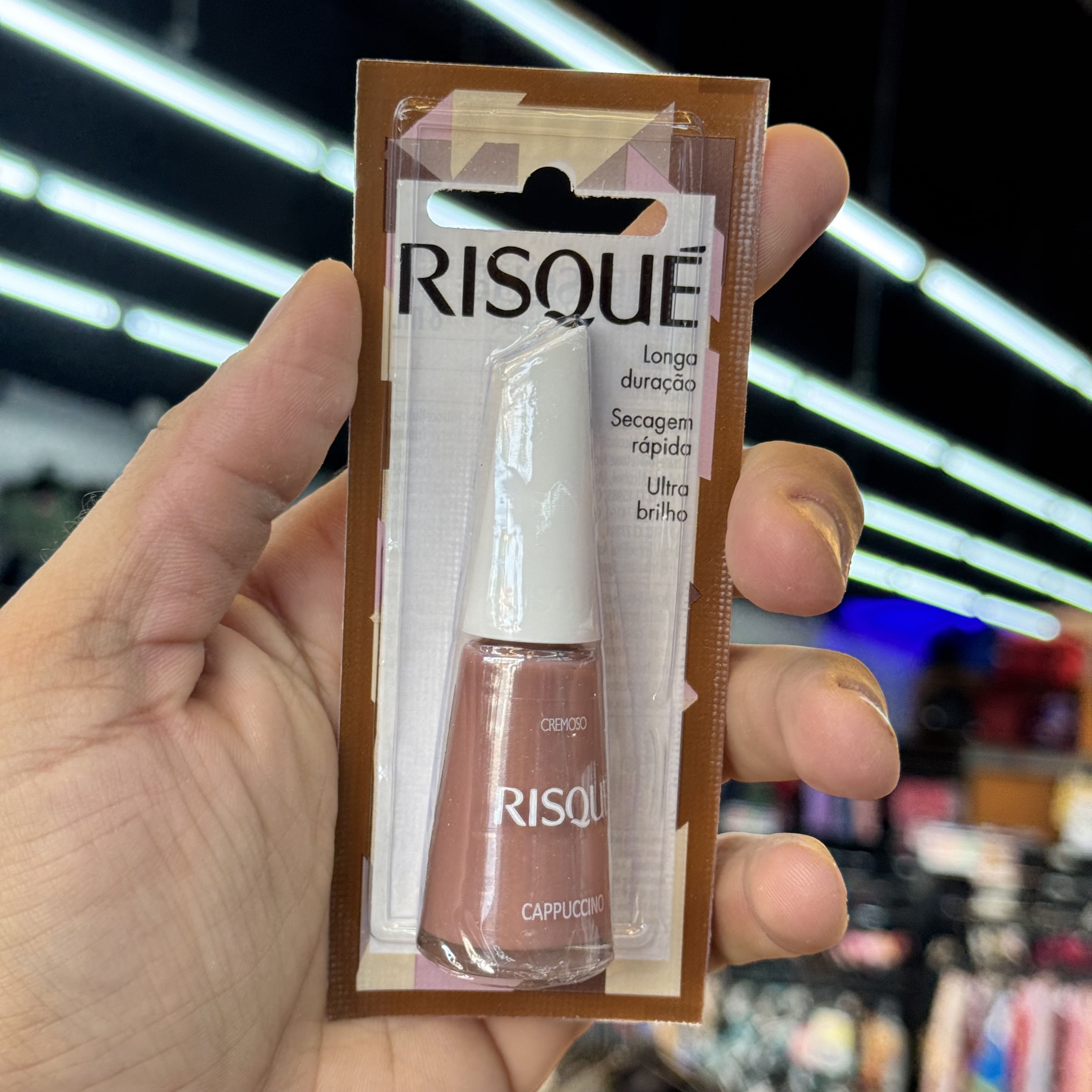 Esmalte Risqué Cappuccino Cremoso 8ml