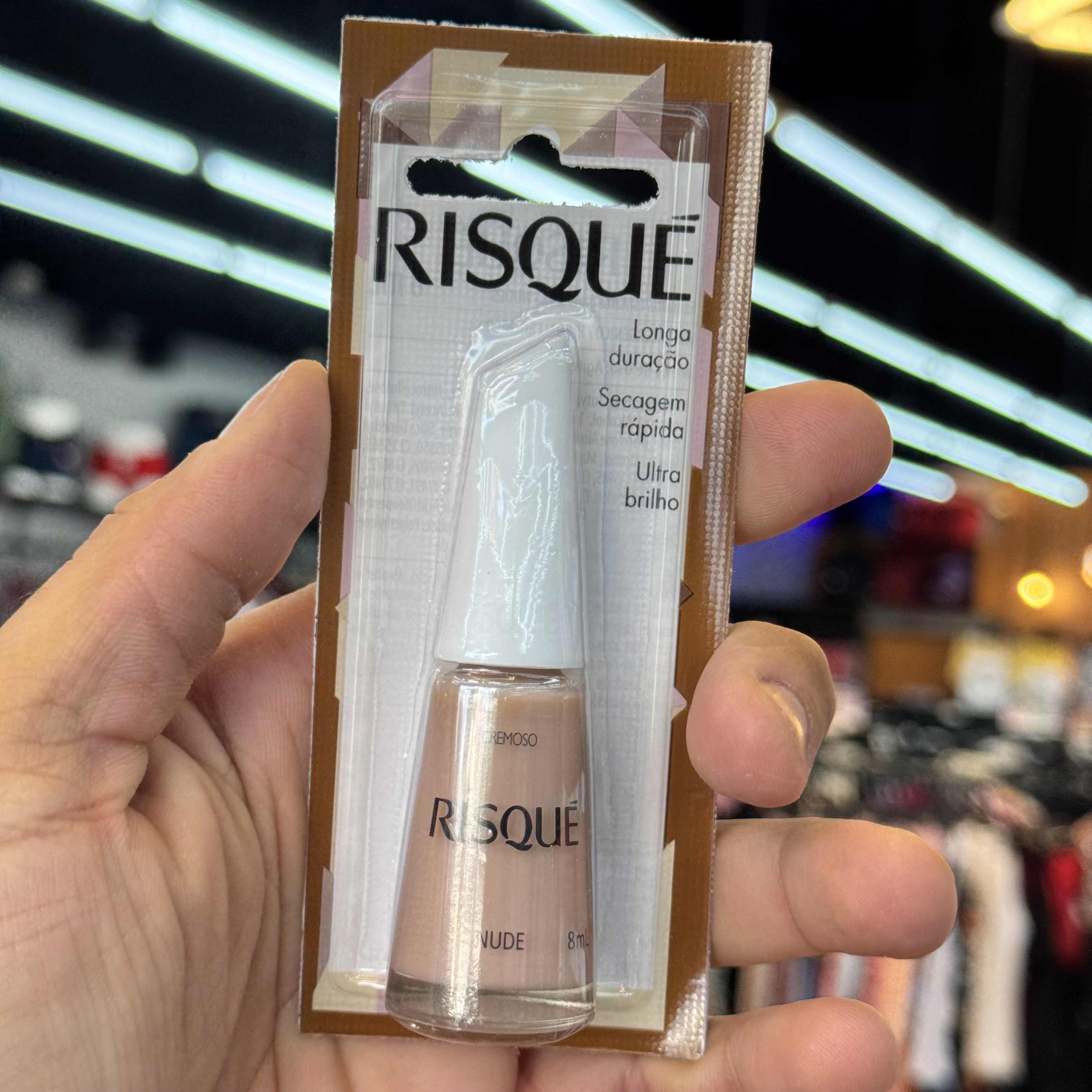 Esmalte Risqué Nude Cremoso 8ml