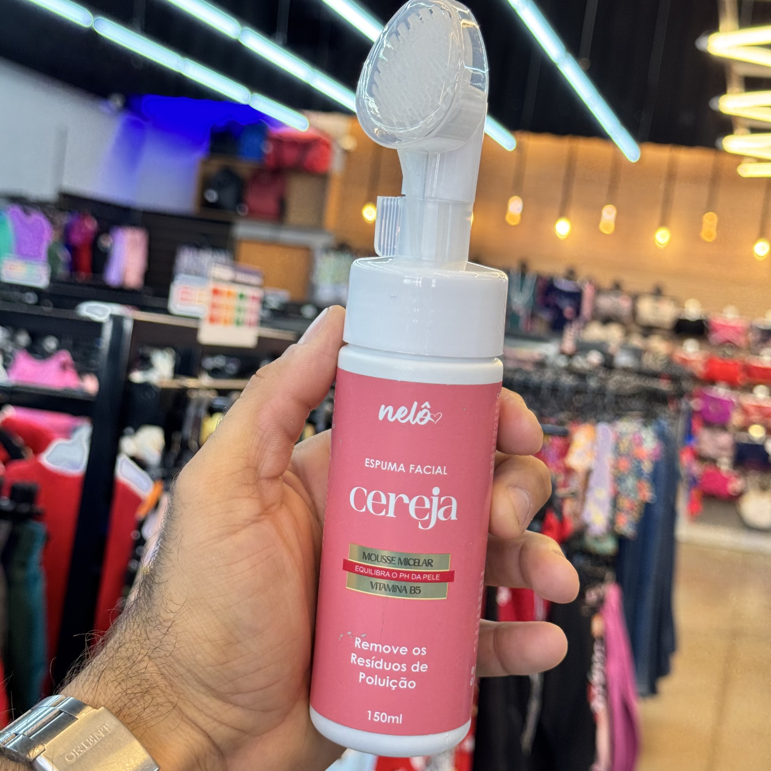 Espuma Facial Cereja Nelo 150ml