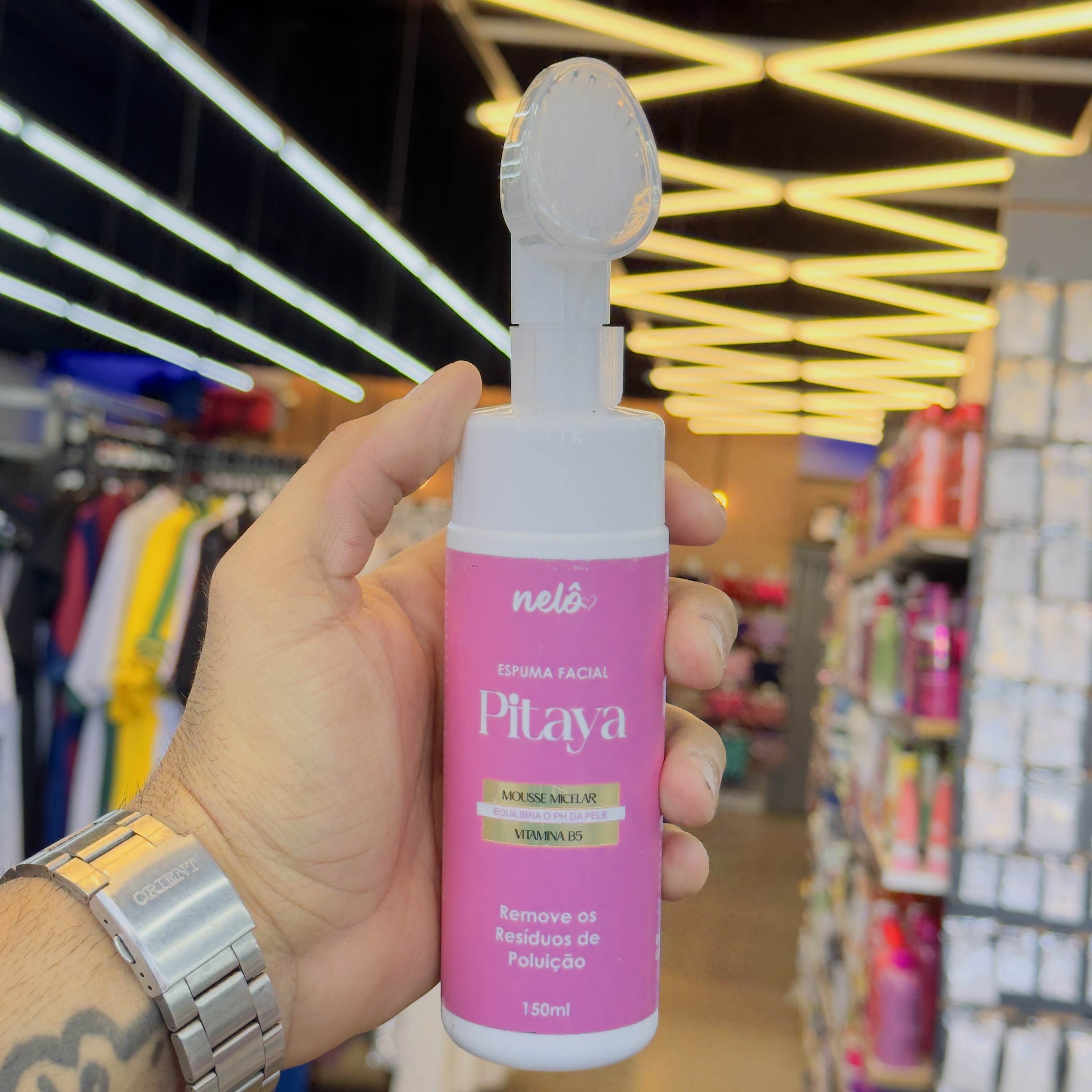 Espuma Facial Pitaya Nelô 150ml