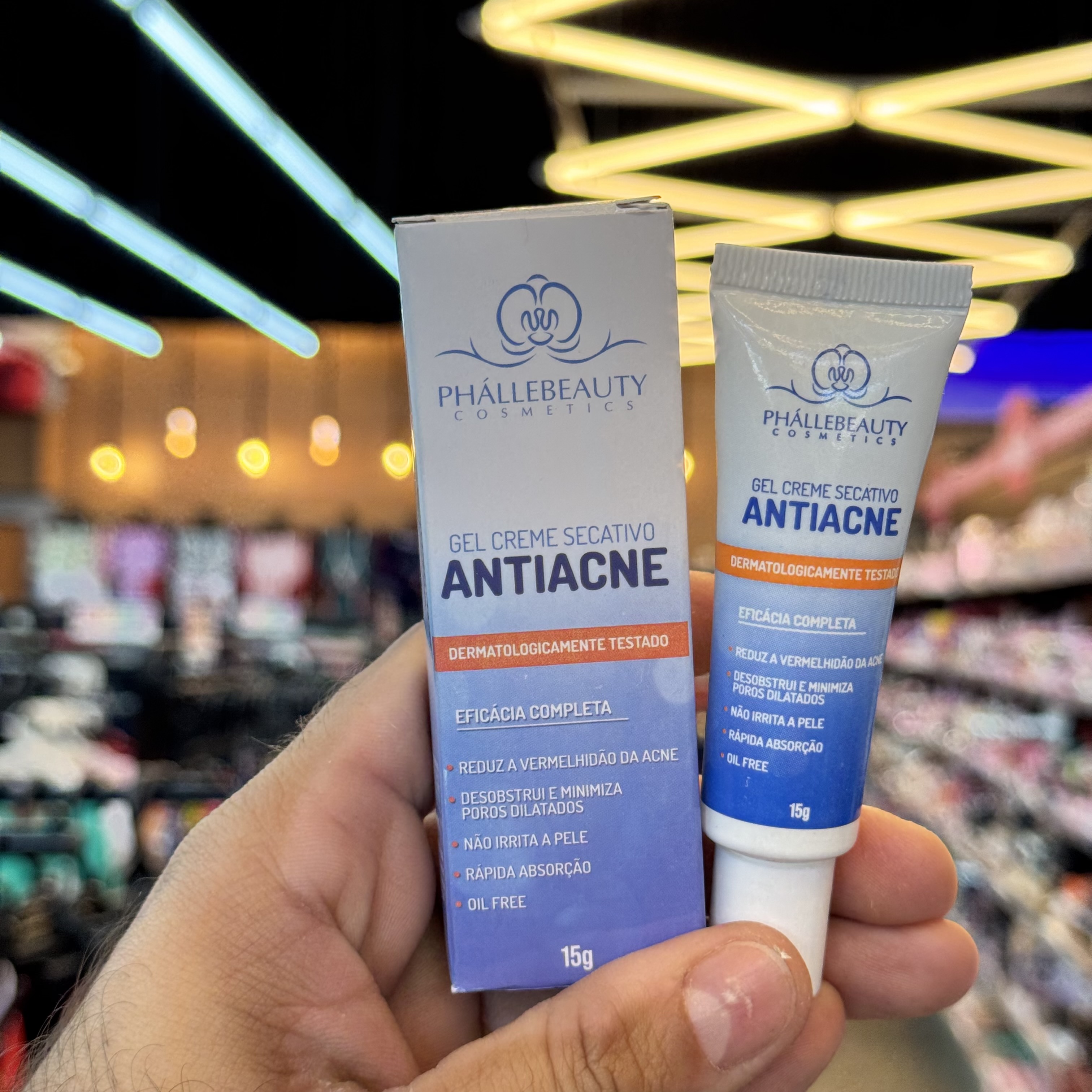 Gel Creme Antiacne PhalleBeauty 