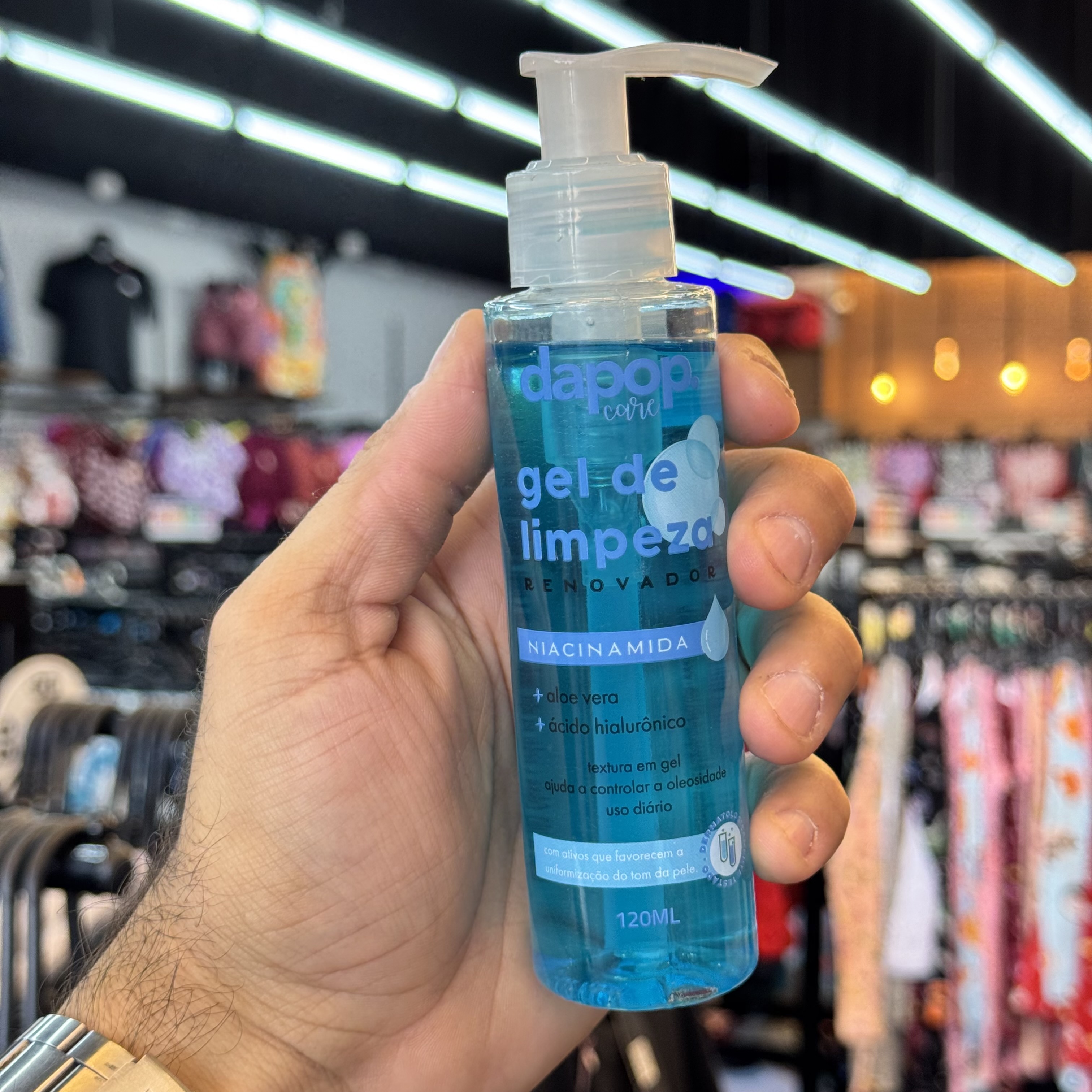 Gel De limpeza Renovador Dapop care DP2326