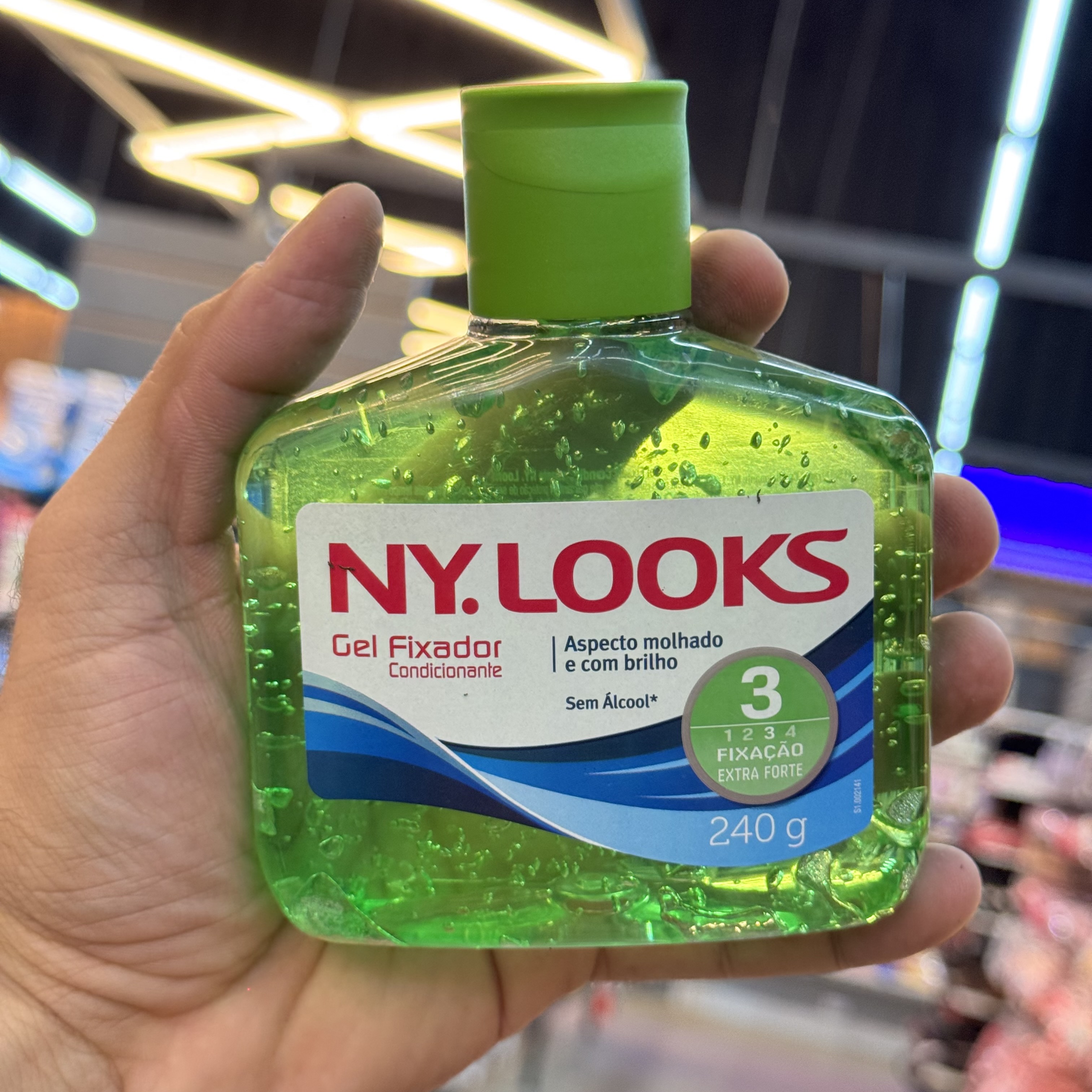 Gel Fixador Condicionante Ny Looks 3 240g