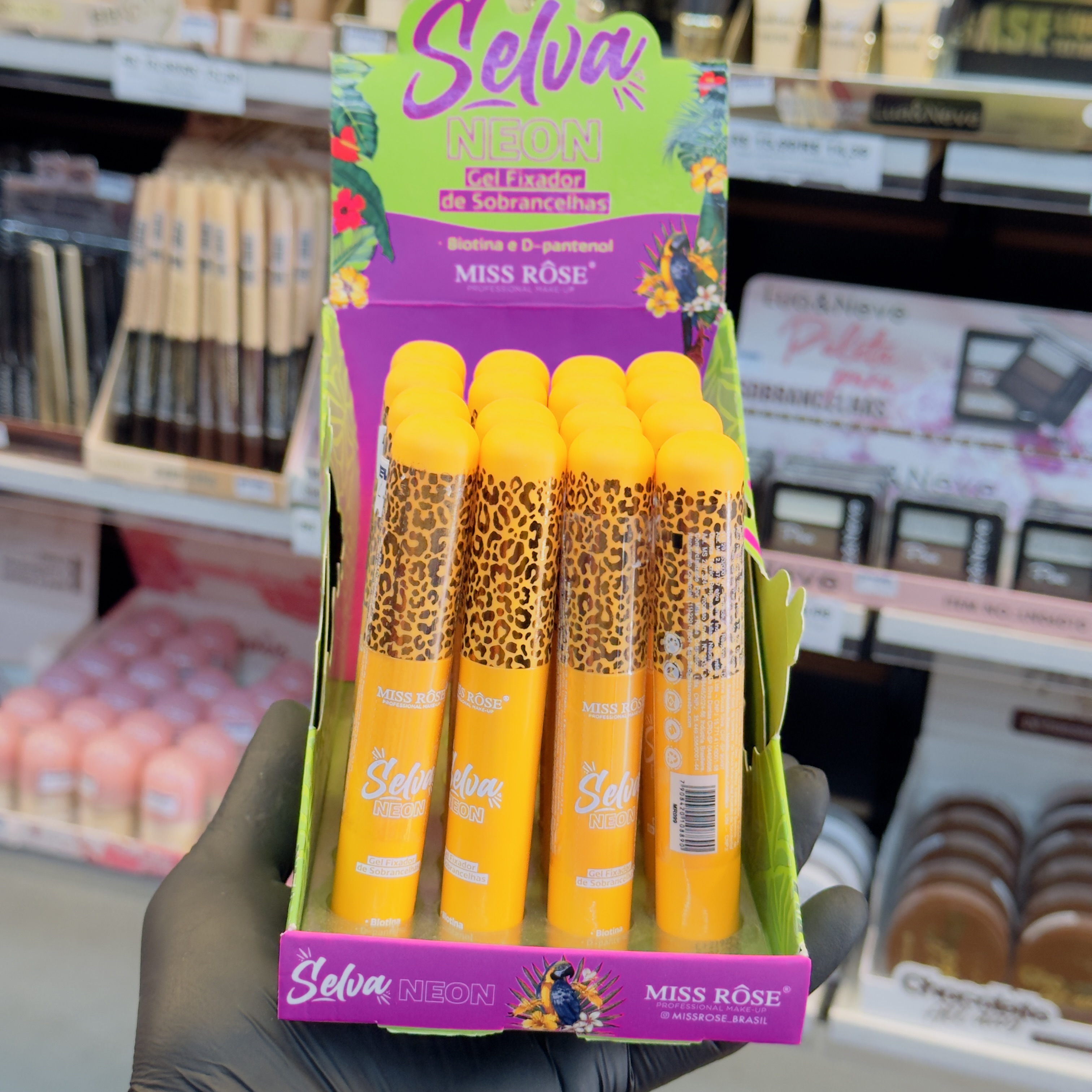 Gel Fixador de Sombrancelha Miss Rose