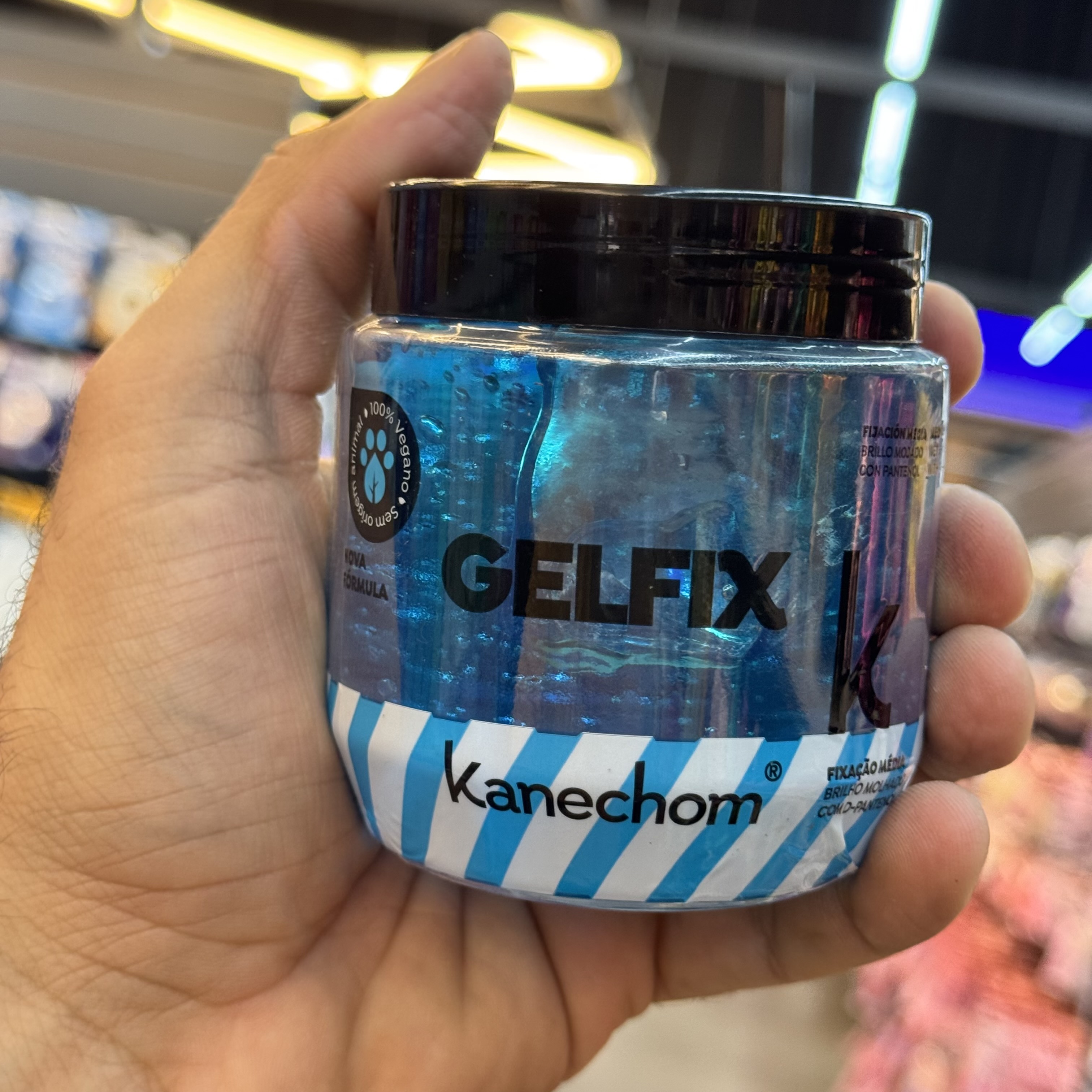Gel Fixador Kanechom Azul 230g