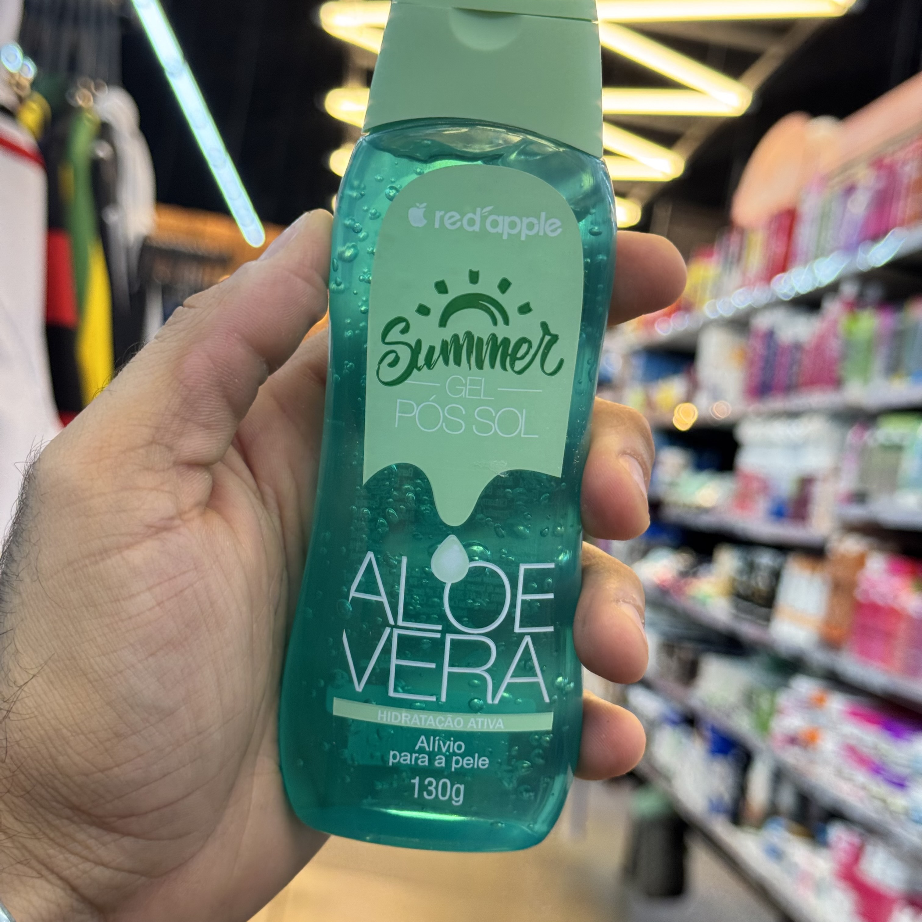 GEL POS SOL RED APPLE ALOE VERA 1X130GR