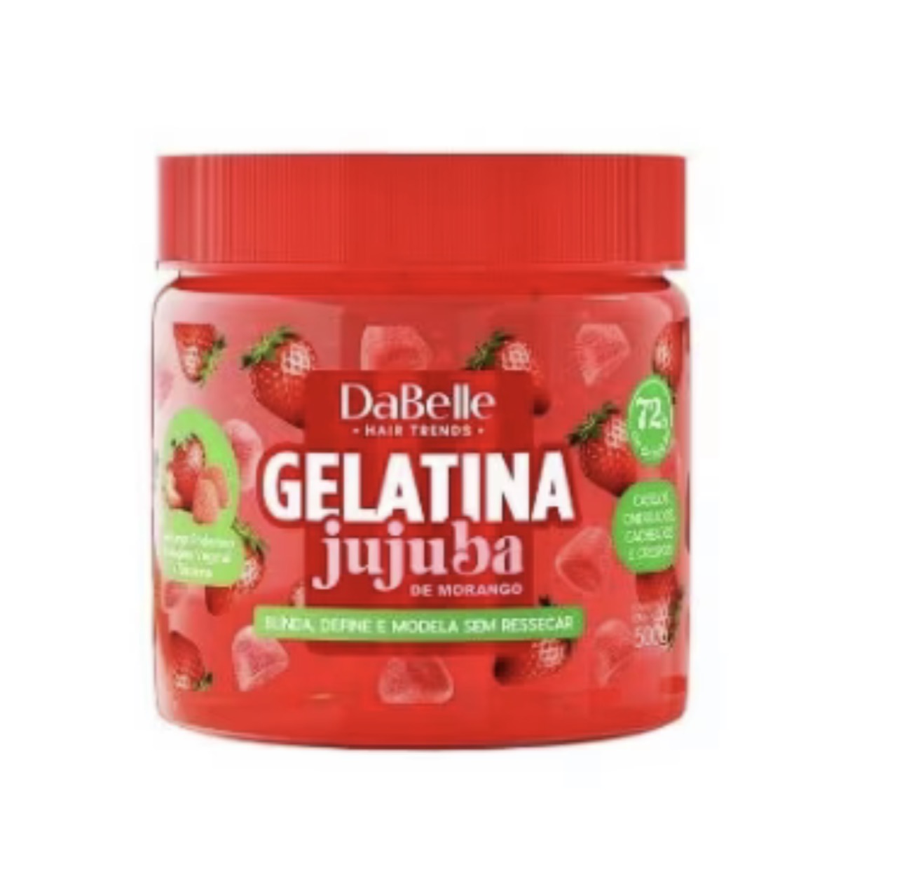 GELATINA DABELLE JUJUBA DE MORANGO 1X500GR