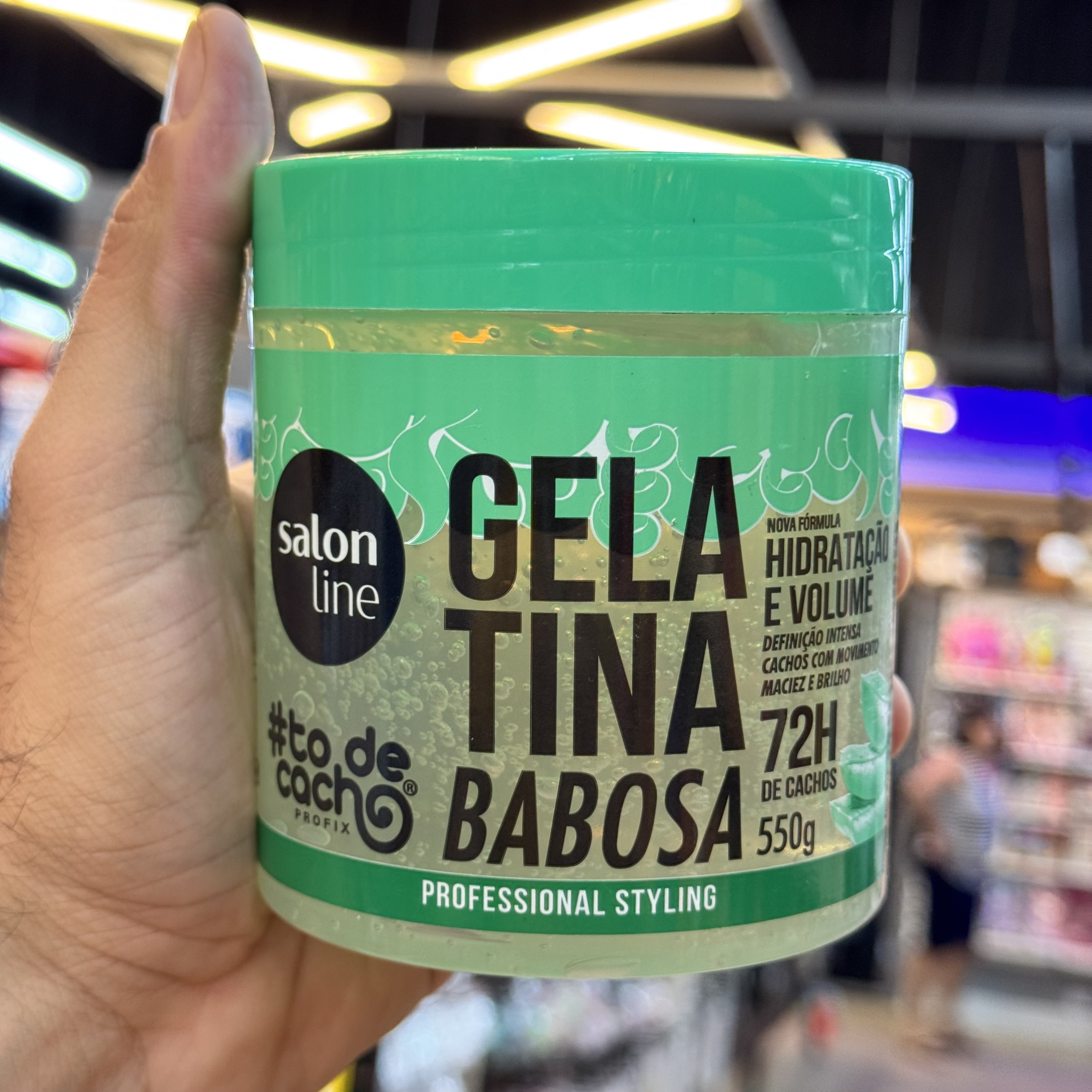 Gelatina Salon Line Todecacho Babosa 550g