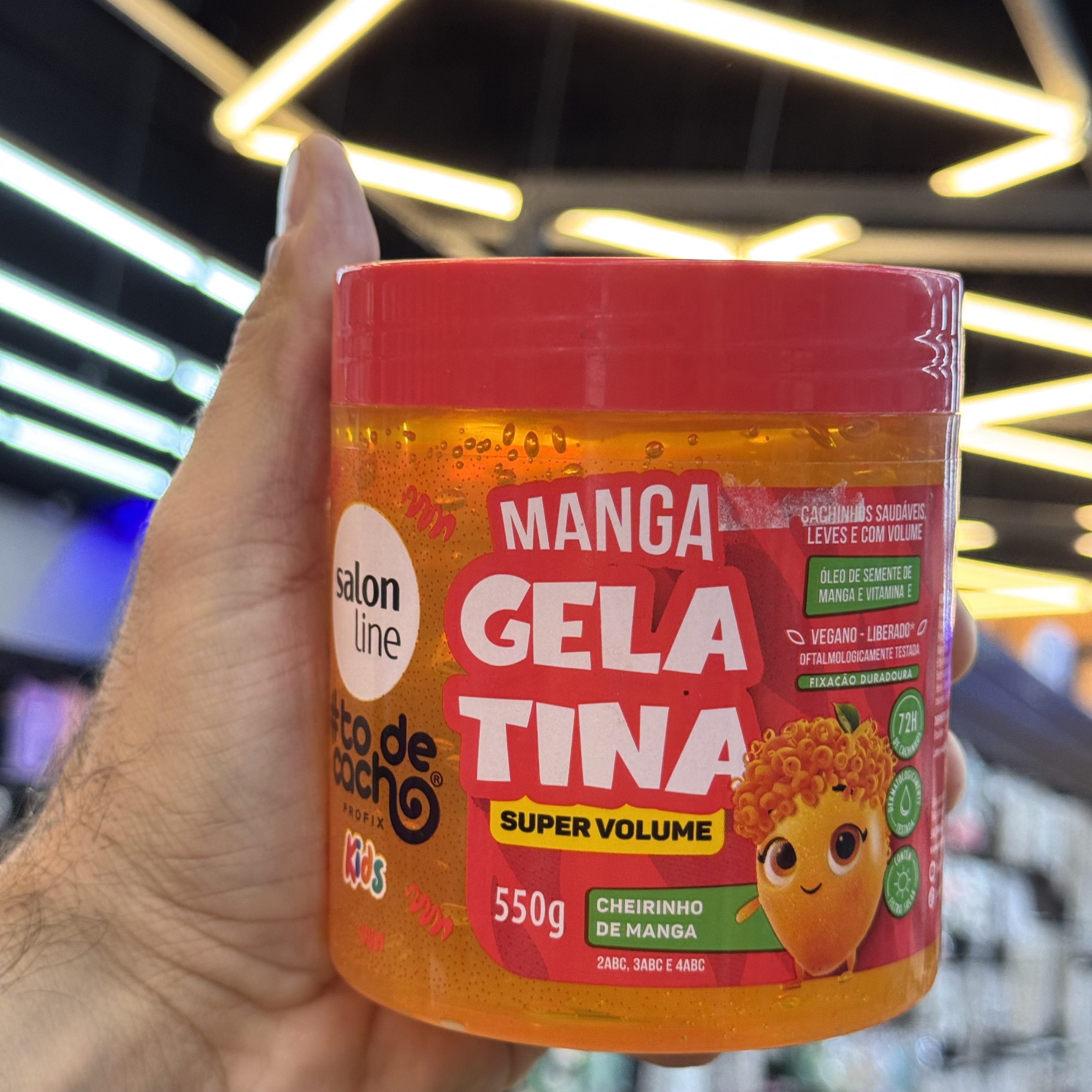 Gelatina Salon Line Todecacho Manga 550g