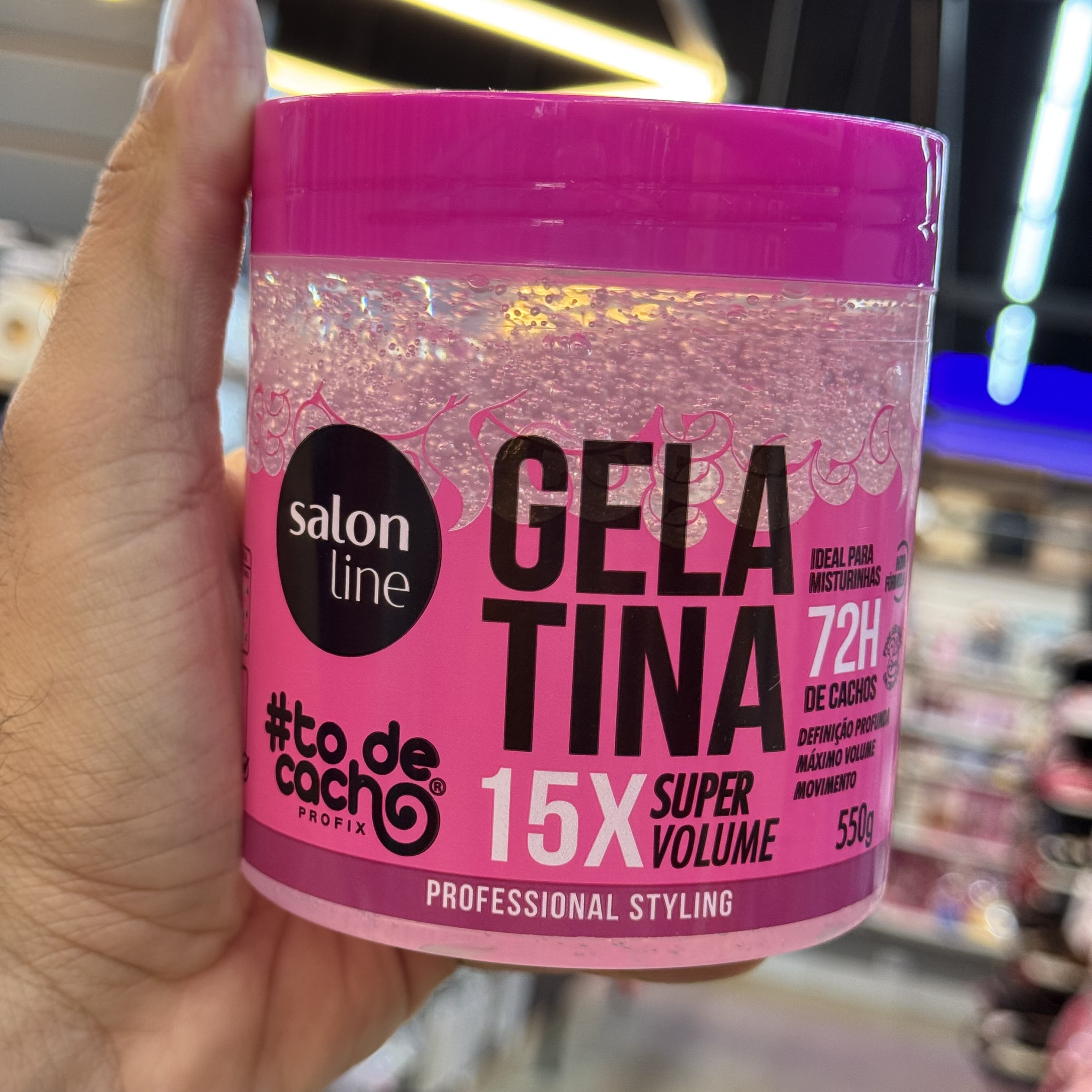 Gelatina Salon Line Todecacho Super Volume