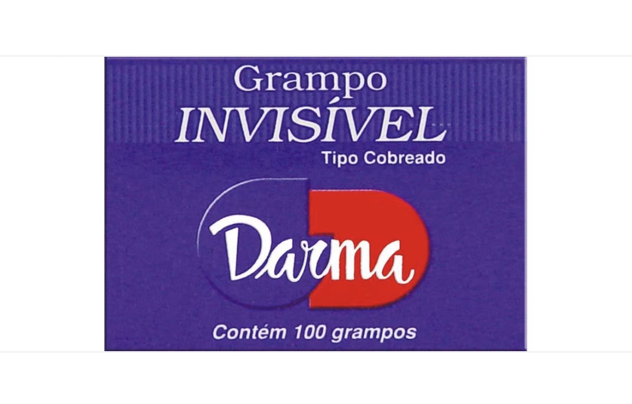 GRAMPO CABELO DARMA CABELO CASTANHO N5 100unid