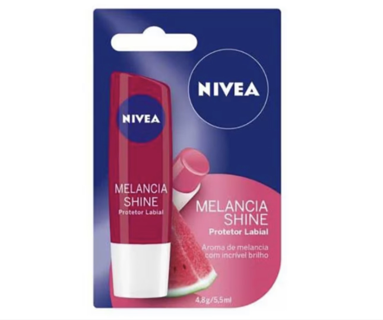 Hidratante Labial Nivea Melancia Shine 4,8g