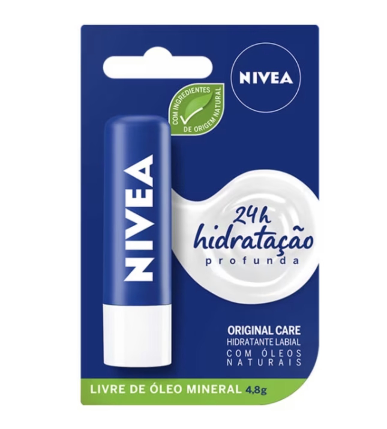 Hidratante Labial Nivea Original 4,8g
