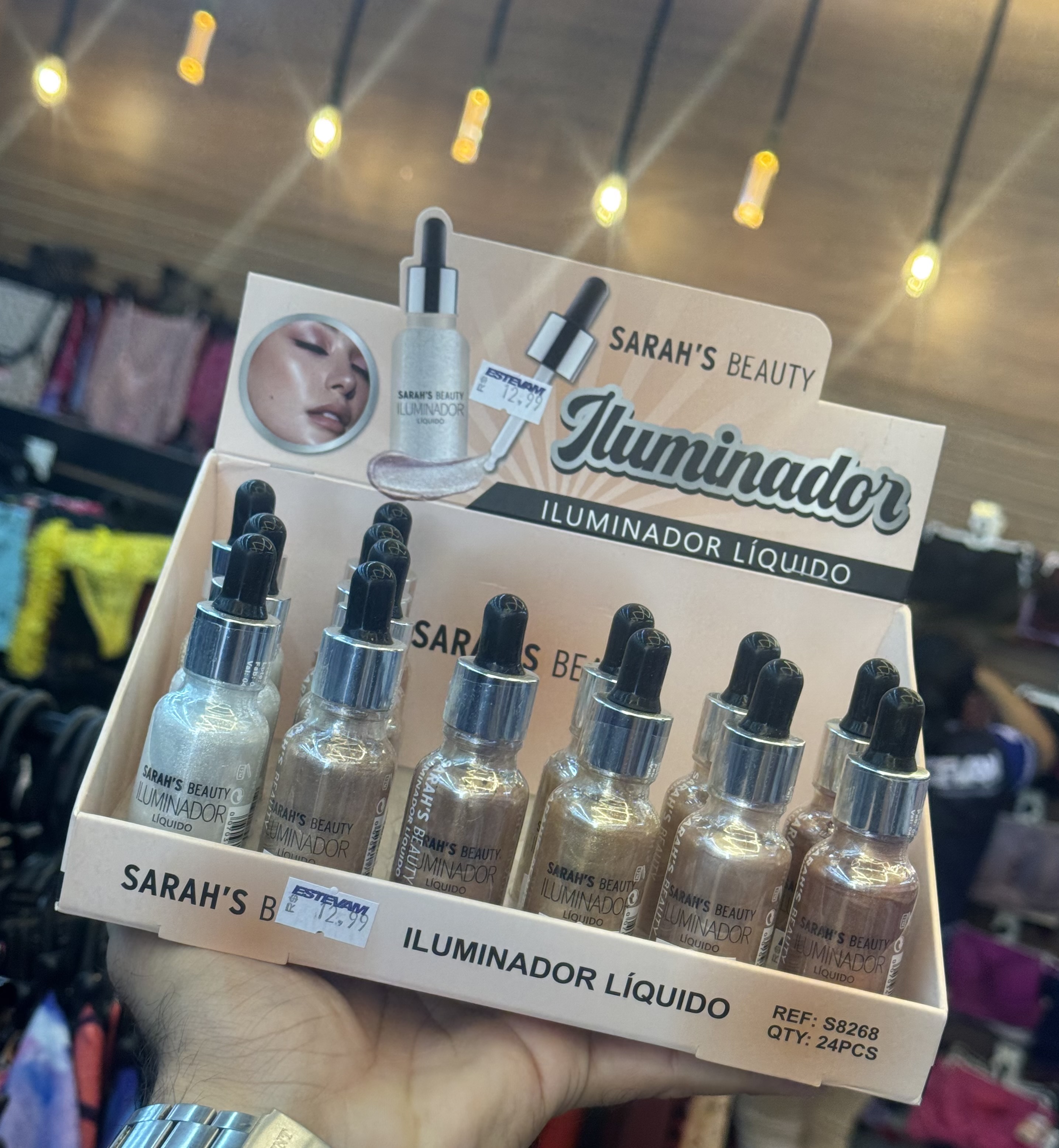 Iluminador líquido sarahs beauty s8268