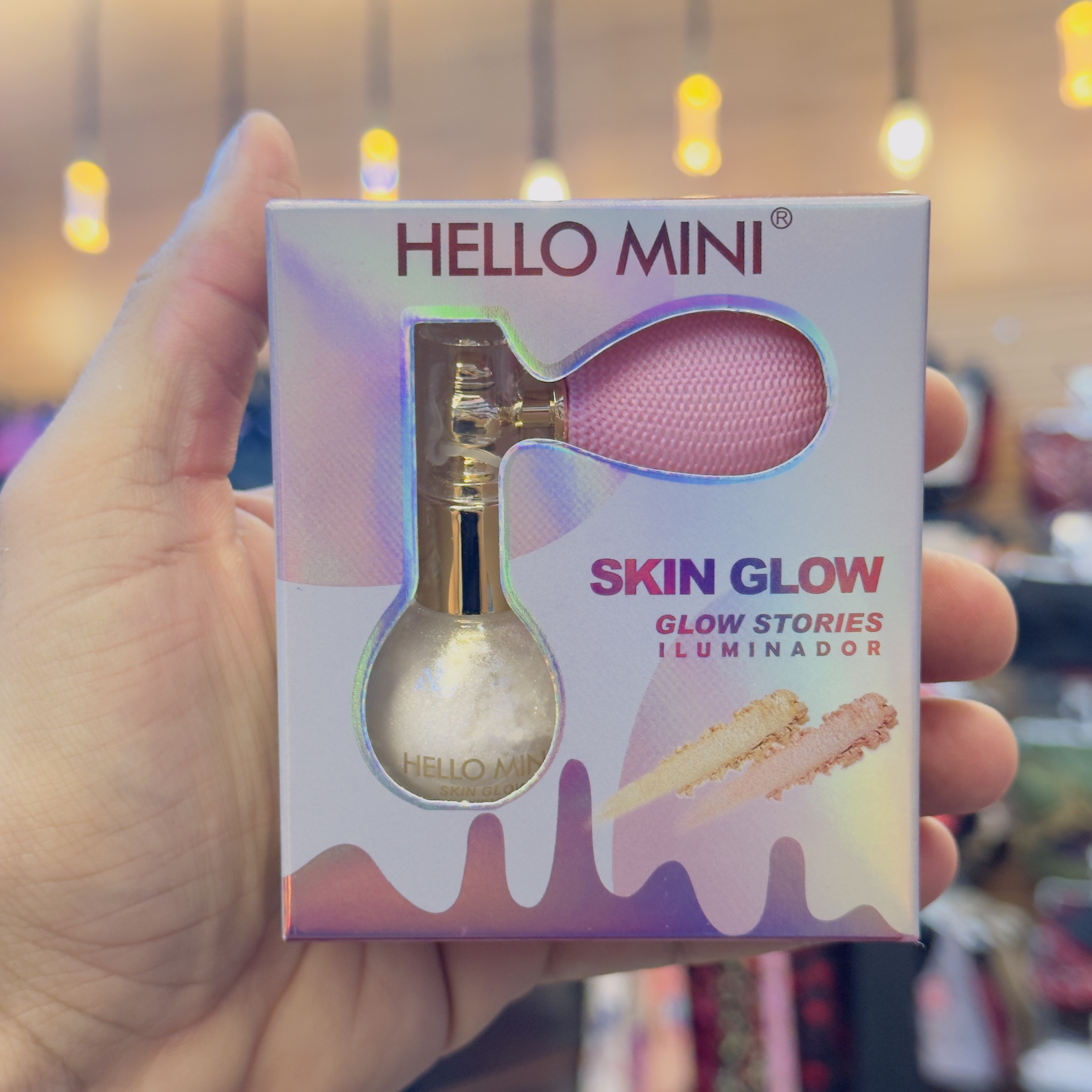 Iluminador Skin Glow Hello Mini X002 Cor 1